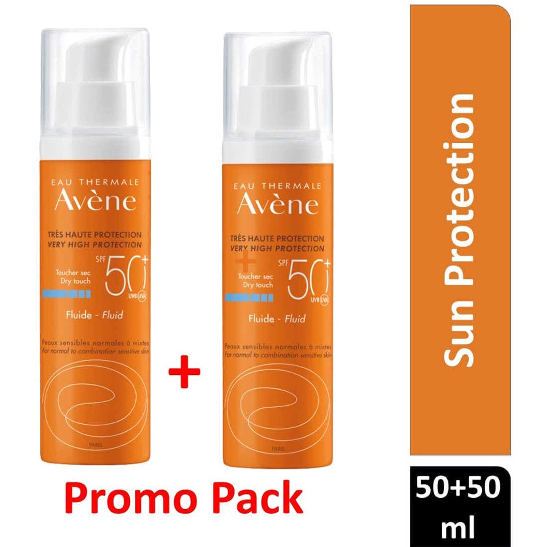 افين سائل خفيف غير معطر للبشره (1+1)50مل
