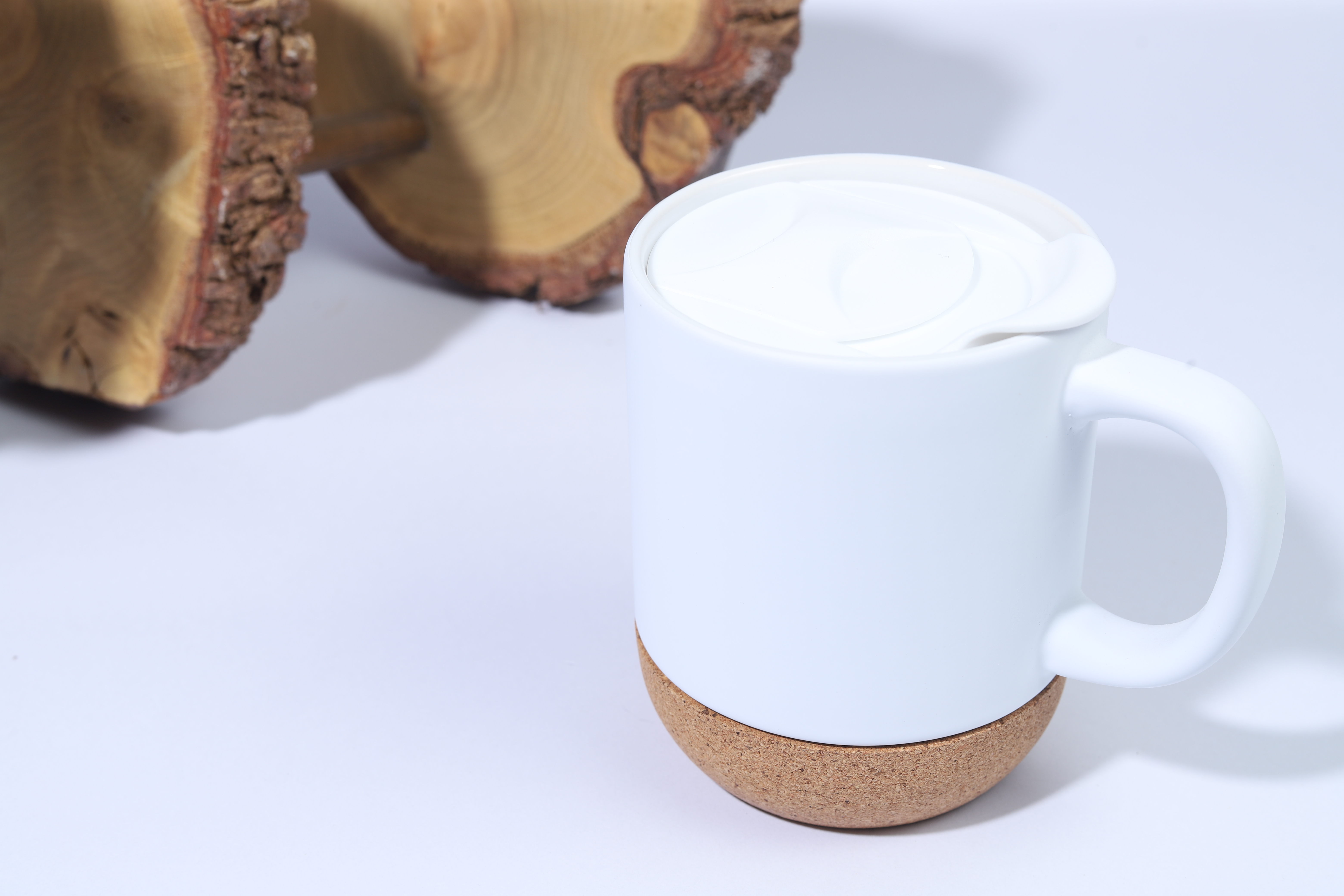 Cork Base Ceramic Mug