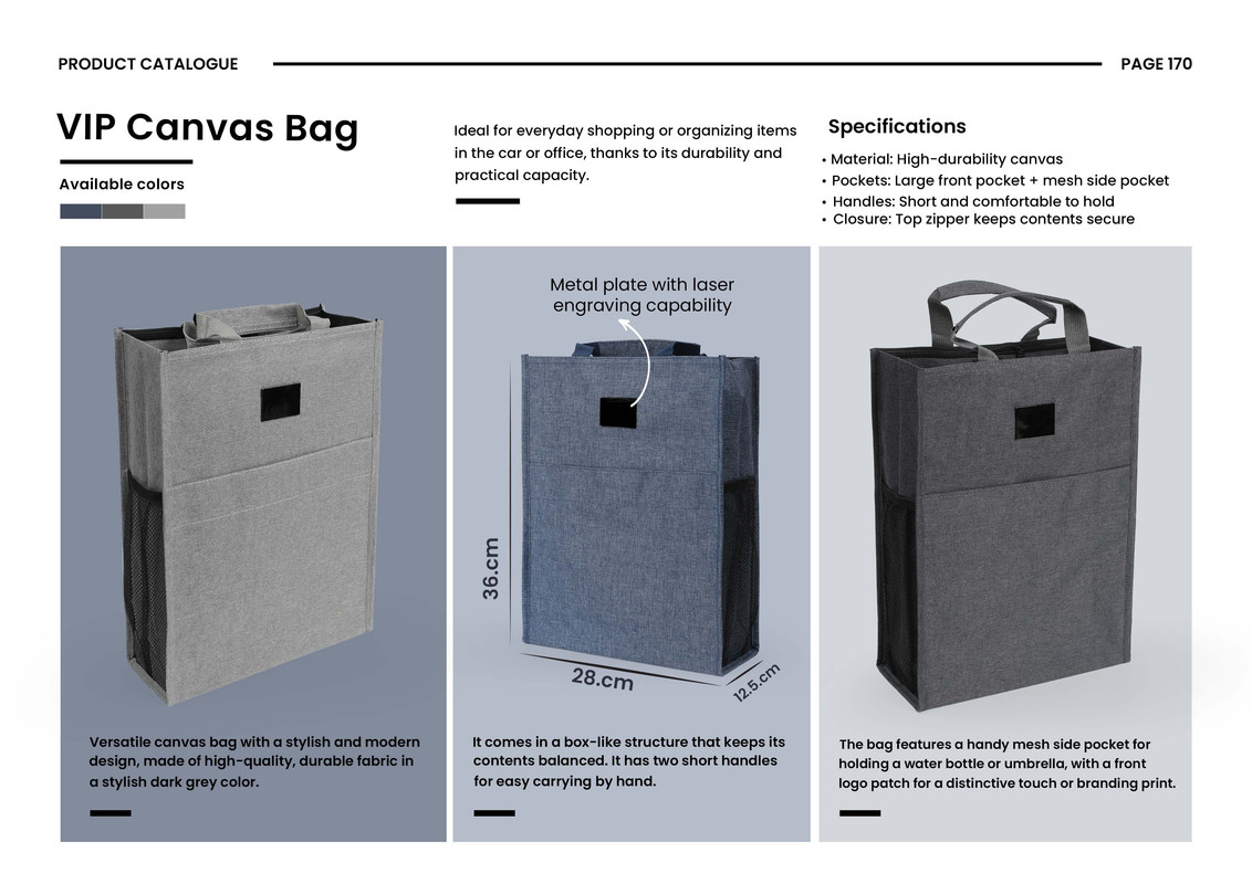VIP Canvas Bag