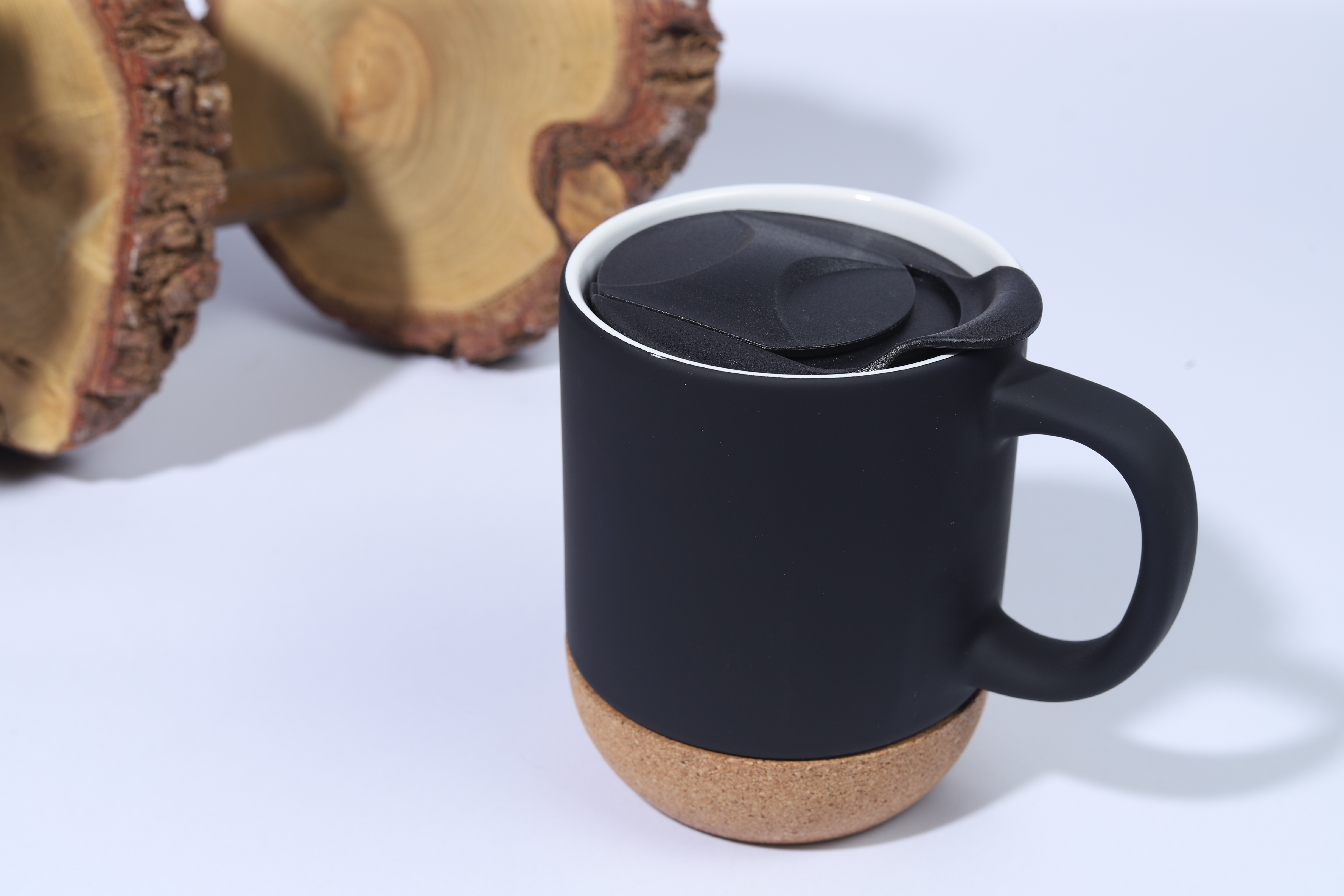 Cork Base Ceramic Mug