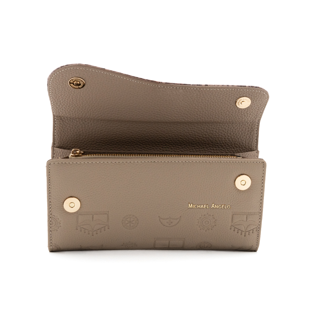  Michael Angelo - Pitone Rosa Duo - Carry-All Wallet 