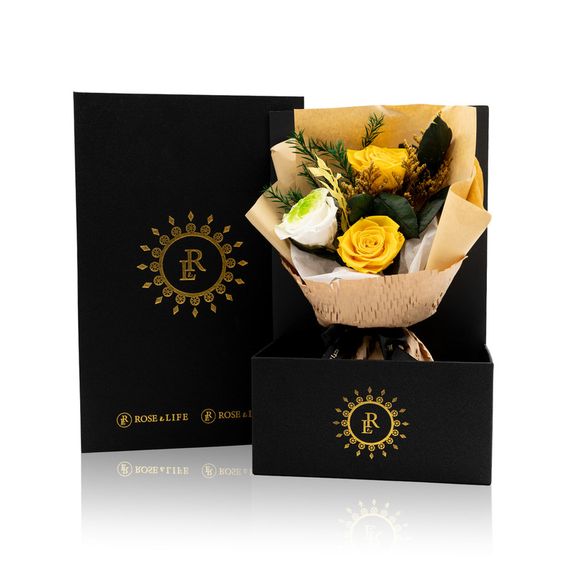  Rose & Life Morning Light Bouquet Small 
