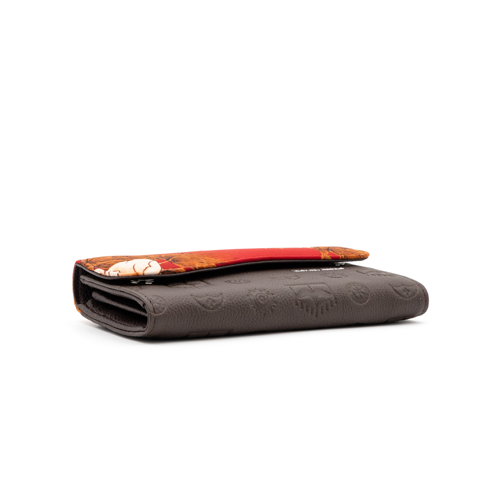 Michael Angelo - Rosso Foglia Fiori - Carry-All Wallet 