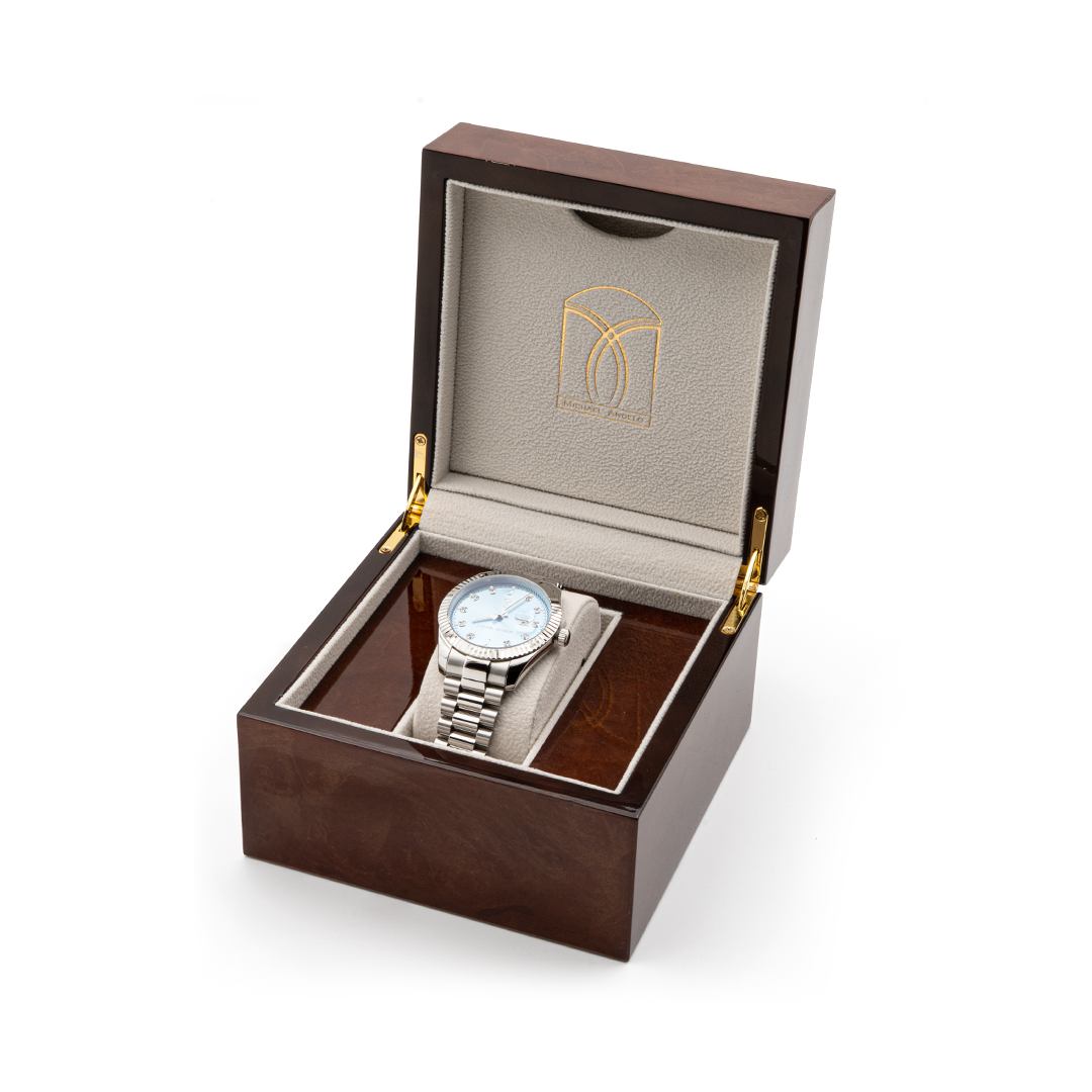  Micheal Angelo - Azzuro Silver - Men's Watch 