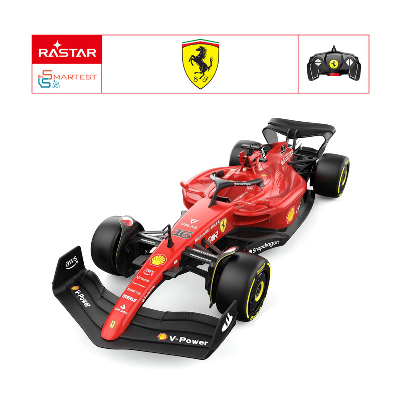  Ferrari F1 75 R/C Toy Car, Scale 1:18 