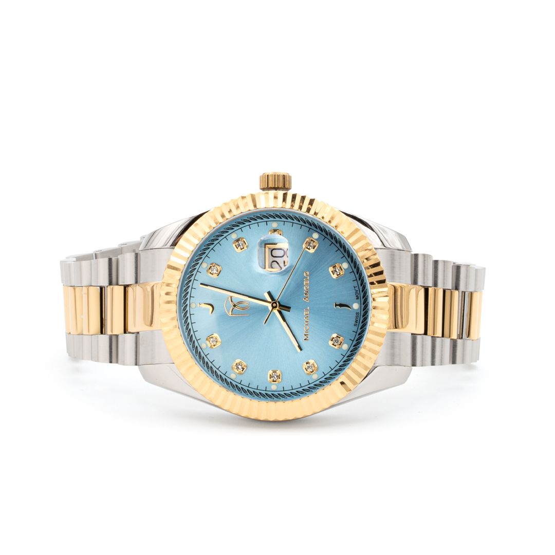  Micheal Angelo - Azzuro Royal - Men's Watch 