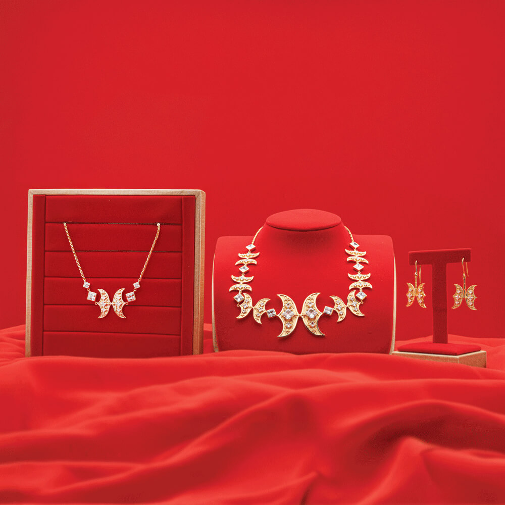  Royal Hilal Embrace Collection Set- Gold 
