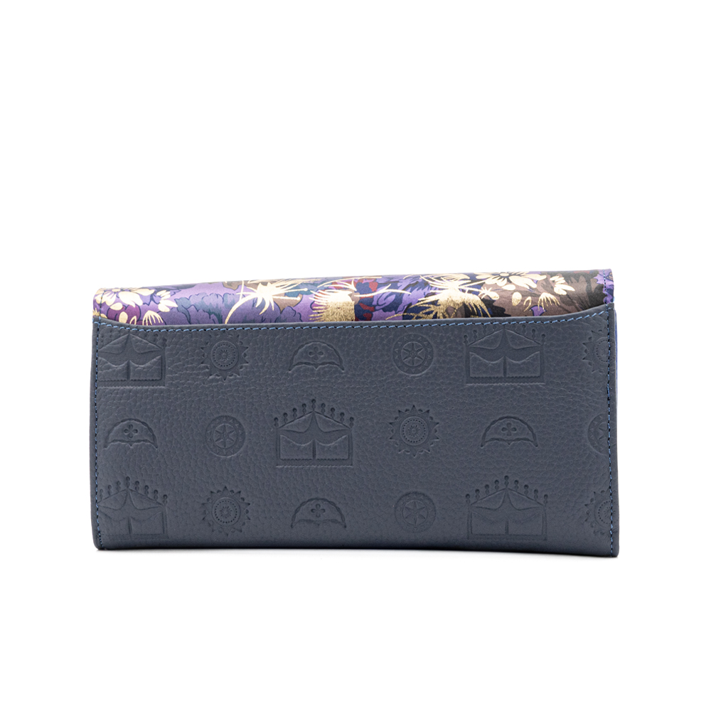  Michael Angelo - Viola Oro Fiori - Carry-All Wallet 