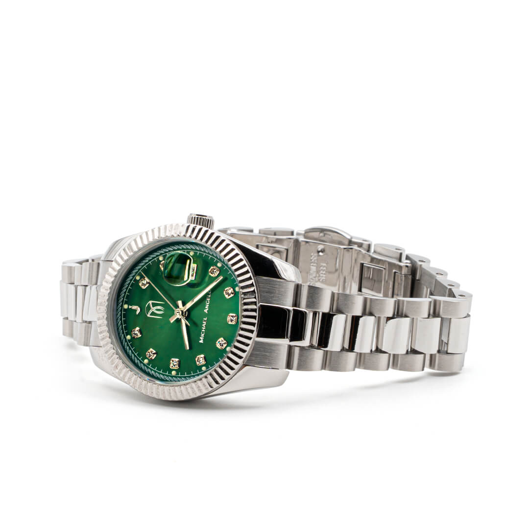  Michael Angelo - Verde Silver - Women's Watch 