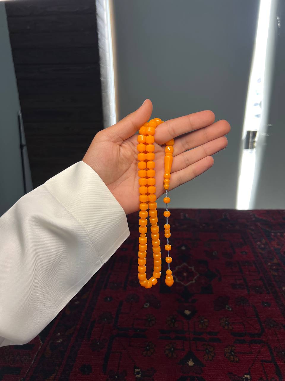 مسباح بكلايت تمليكة بعدد 51 خرزة بمقاس 10 ملم