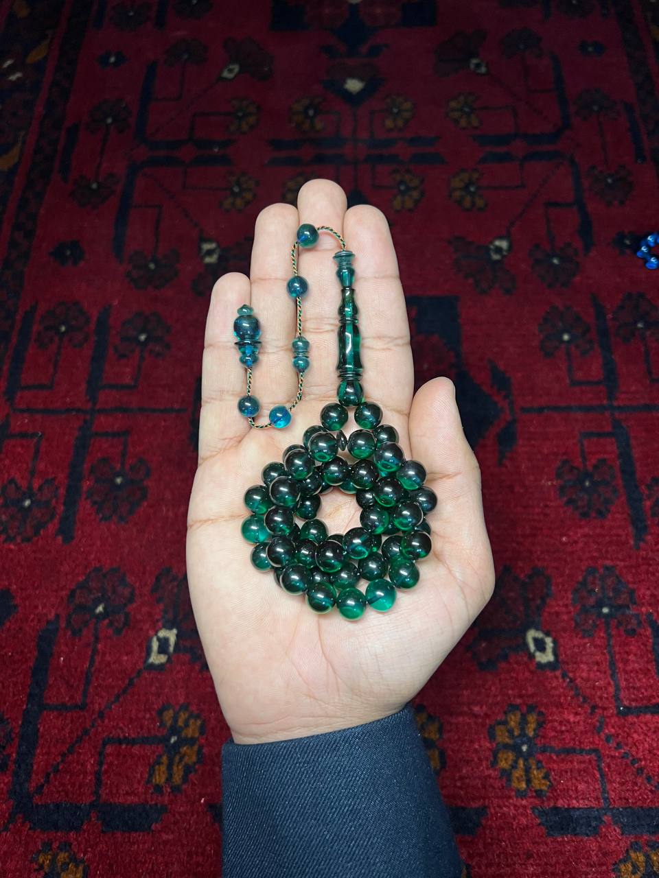 مسباح بكلايت تمليكة بعدد 51 خرزة بمقاس 10 ملم