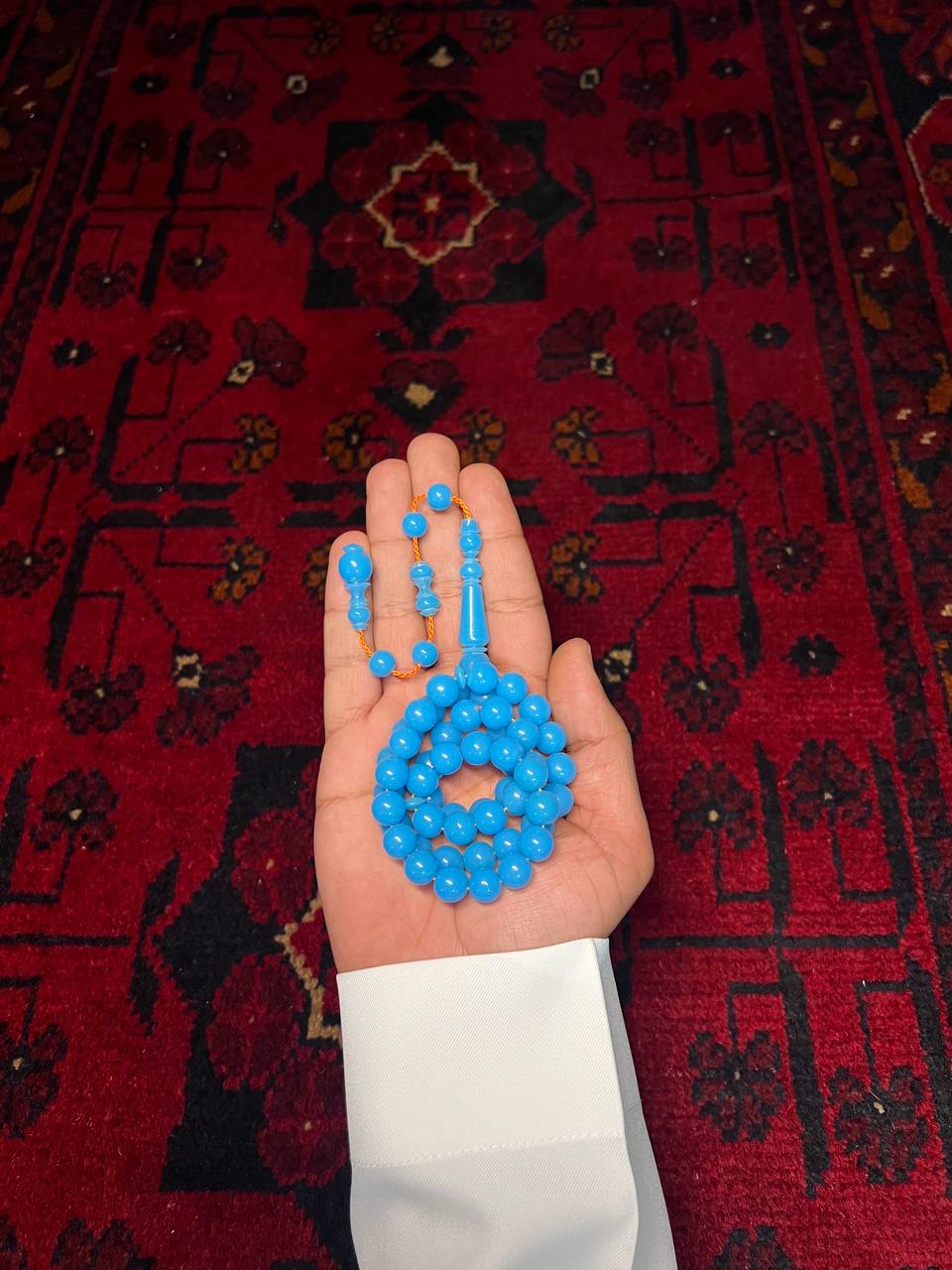 مسباح بكلايت تمليكة أنيق بعدد 51 خرزة ومقاس 10 ملم بتصميم فاخر