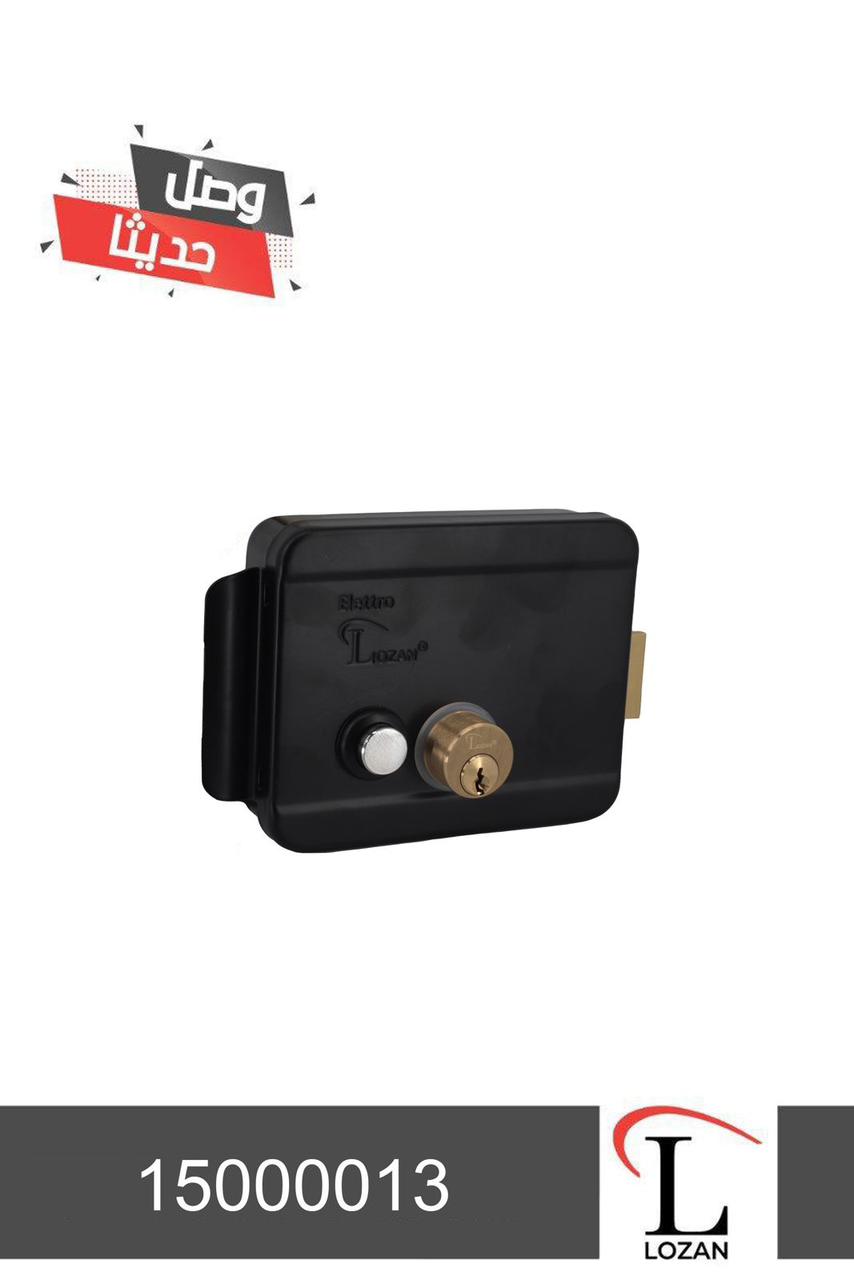 قفل باب لطش كهربائي اسود - لوزان