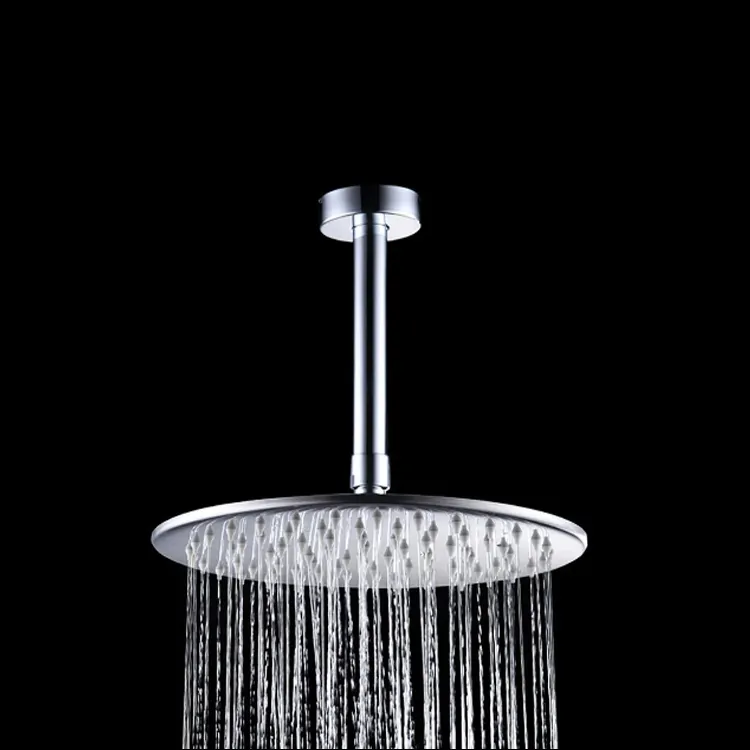 ذراع دش مطري سقفي كروم دائري 60cm 
