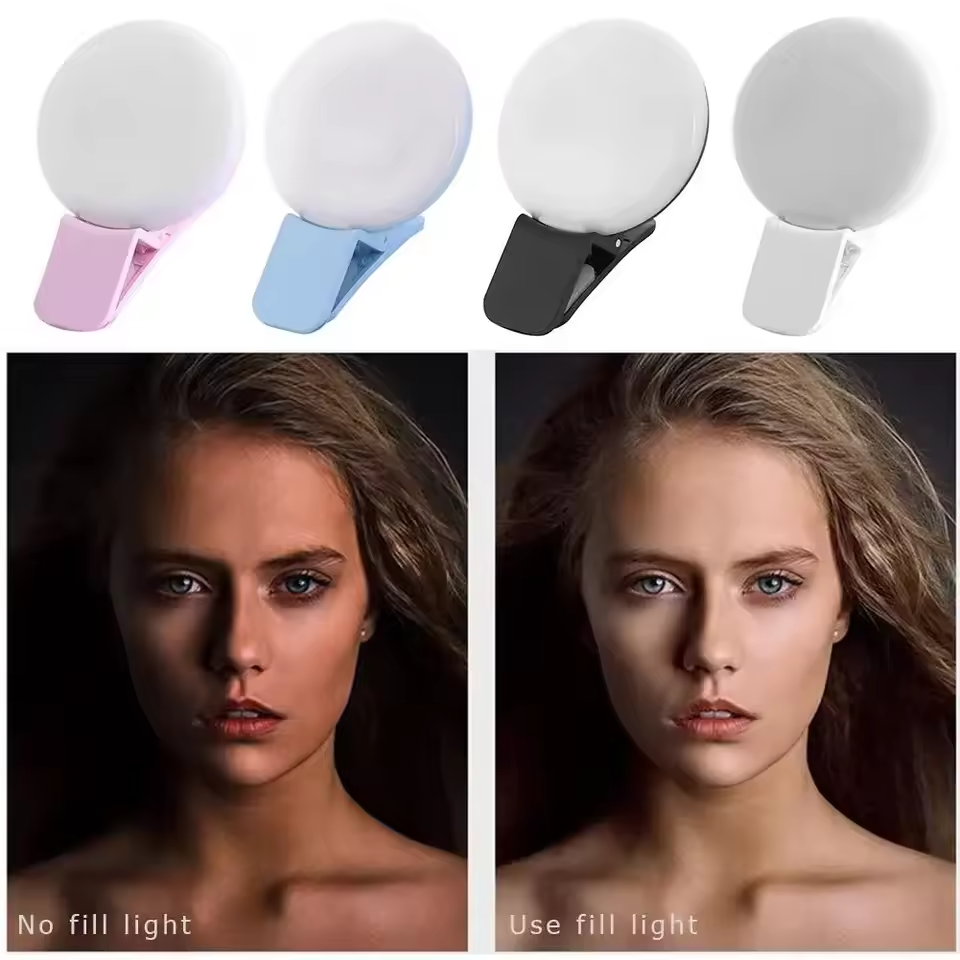 حلقة إضاءة سيلفي LED