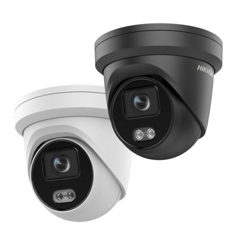 HIKVISION 4 MP COLORVU FIXED TURRET NETWORK CAMERADS-2CD2347G2-L(4mm)