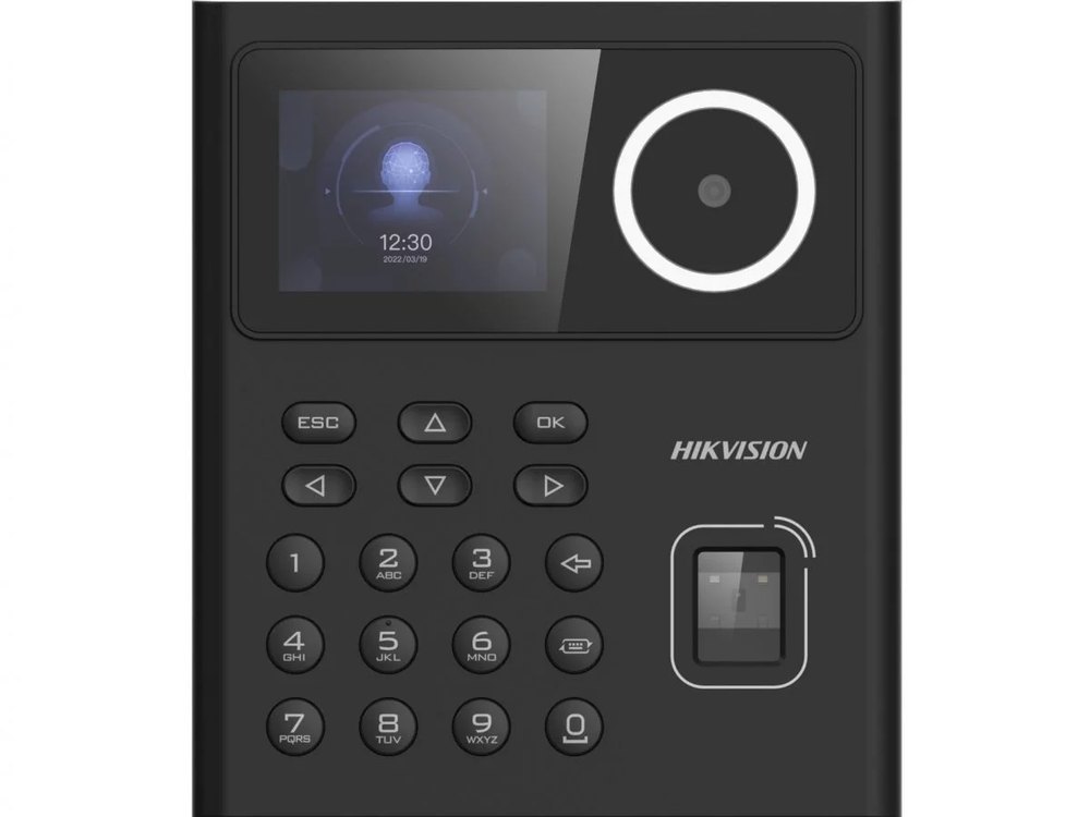 Value Series Face Access Terminal ,2.4-inch LCD screen, 2 MP lens ,Multiple authentication methods-DS-K1T320MFWX