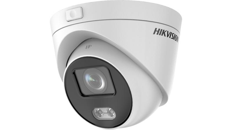 HIKVISION 4 MP COLORVU FIXED TURRET NETWORK CAMERADS-2CD2347G3E-L