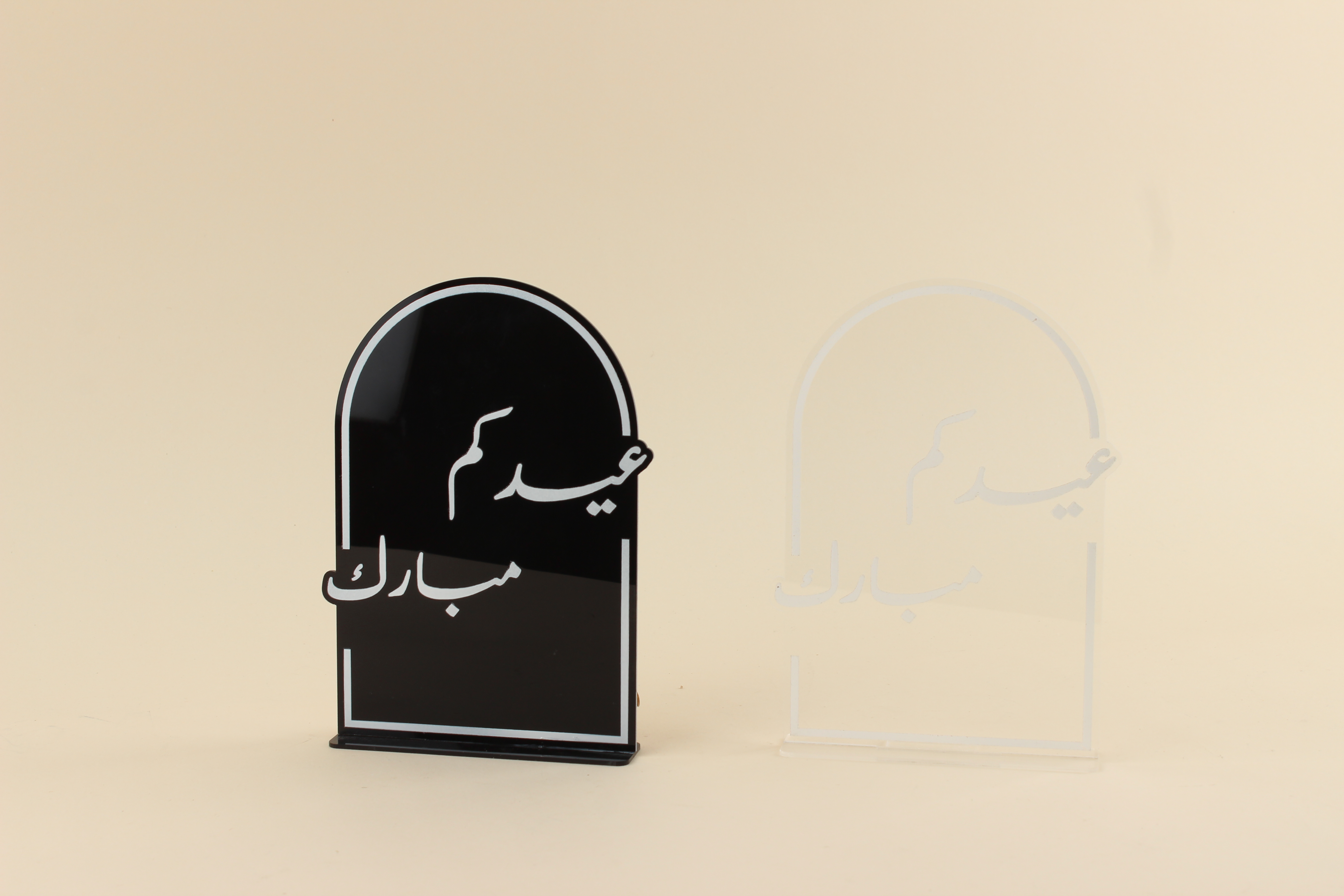 ستاند بعبارة اكريلك
