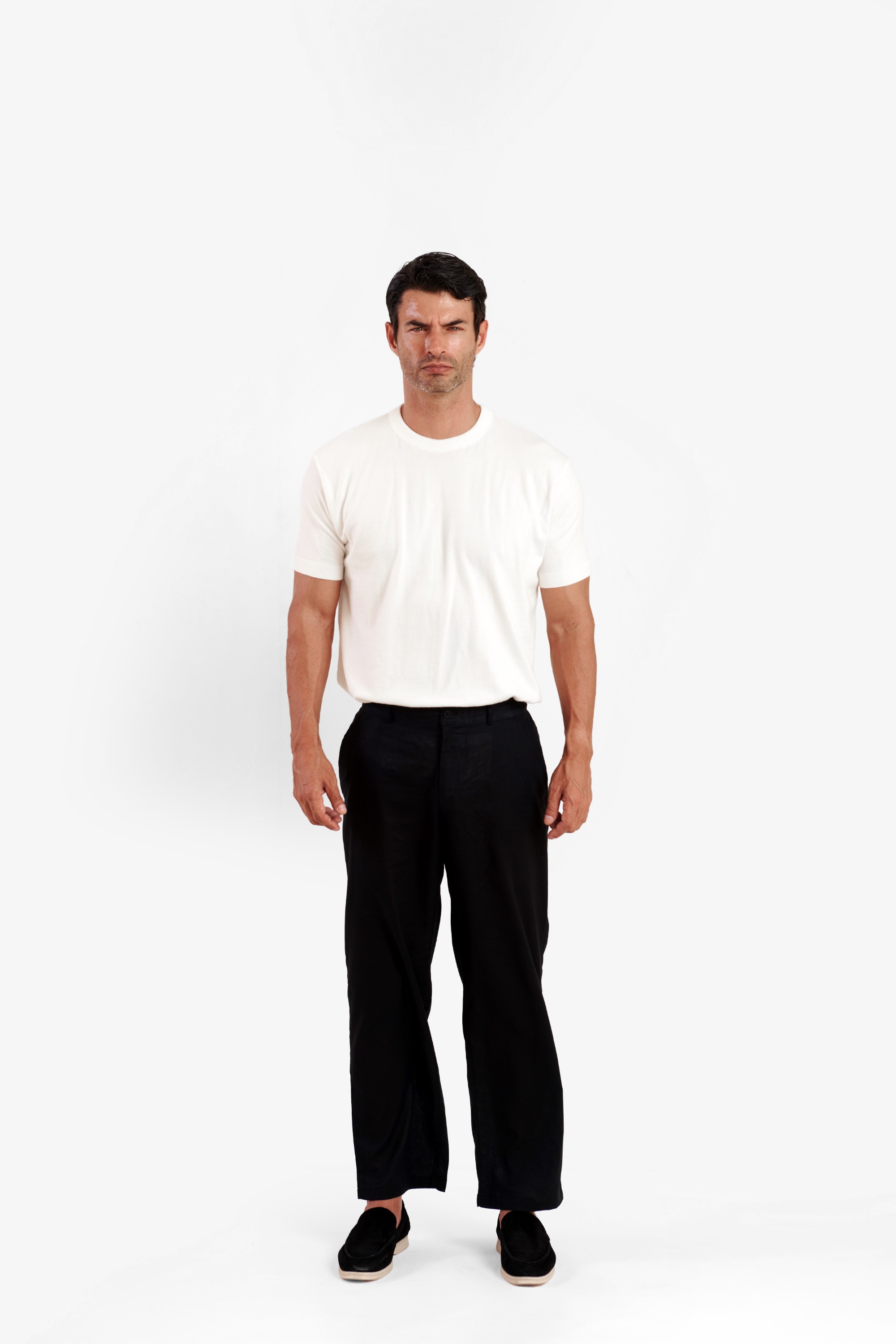 Black Linen Pants — 3