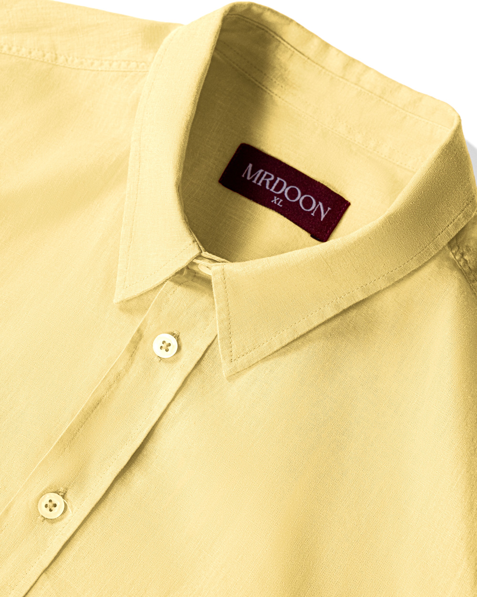 Yellow Linen Shirt — 3