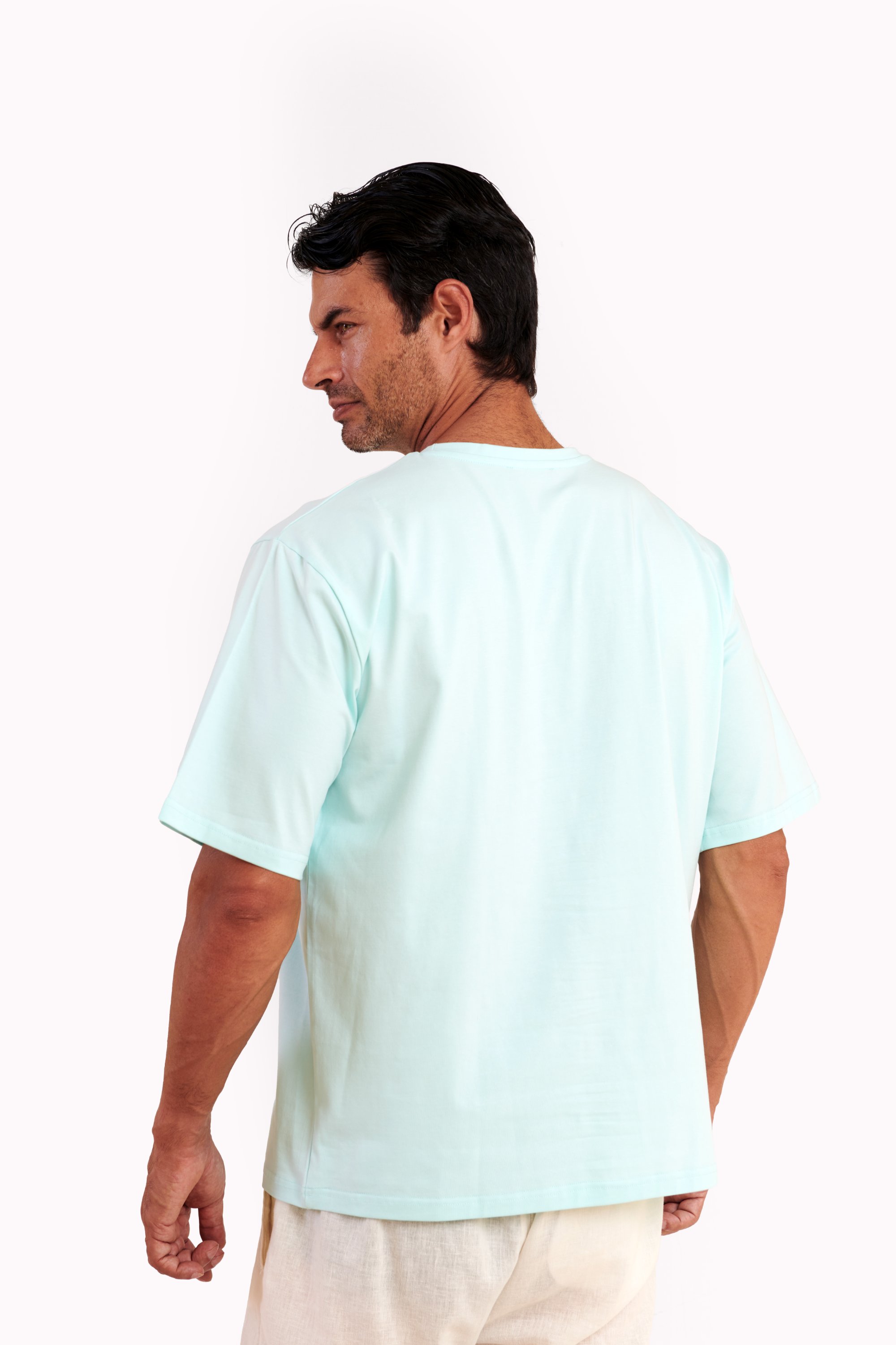 Ocean Mint Crewneck Tee — 3