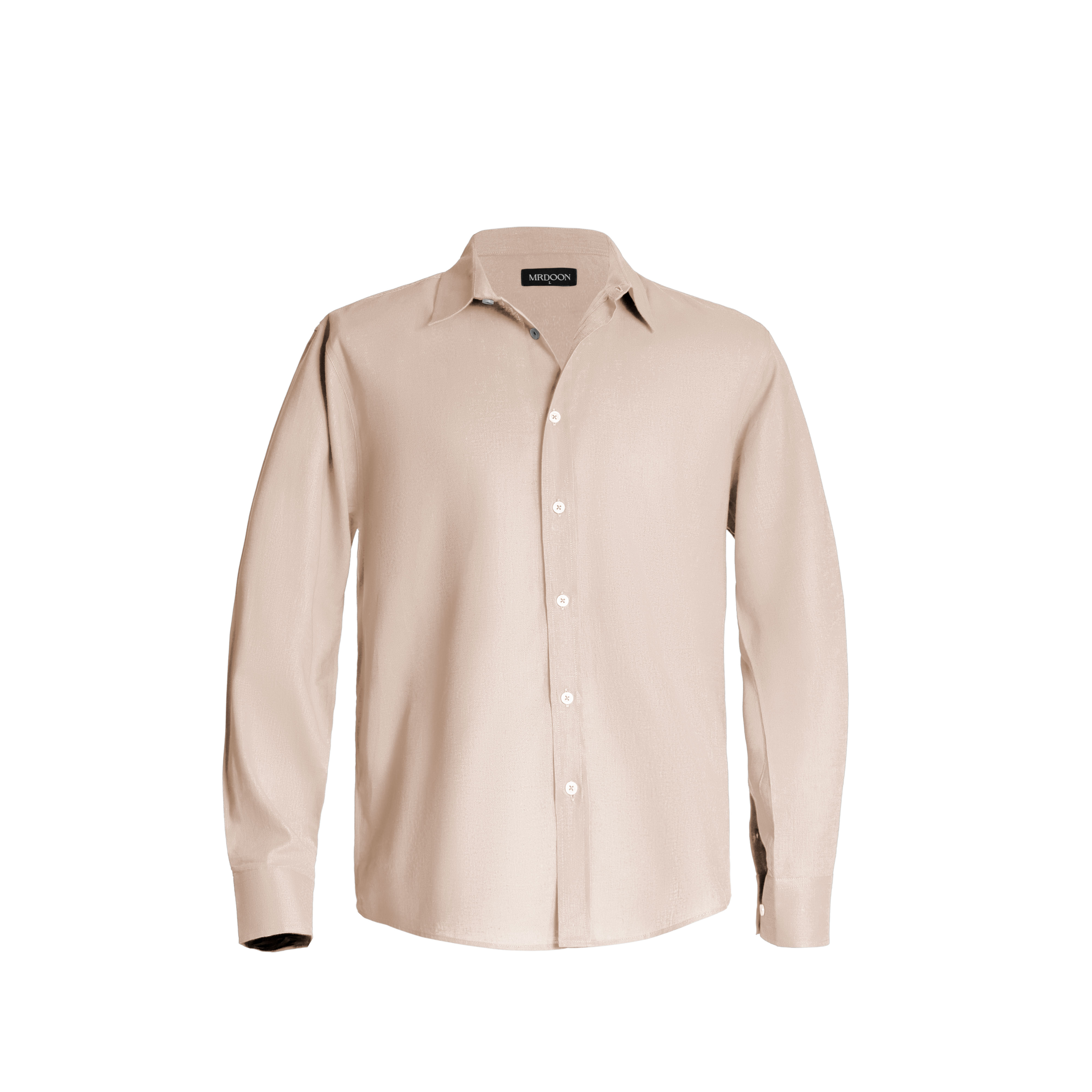Beige Linen Shirt — 1