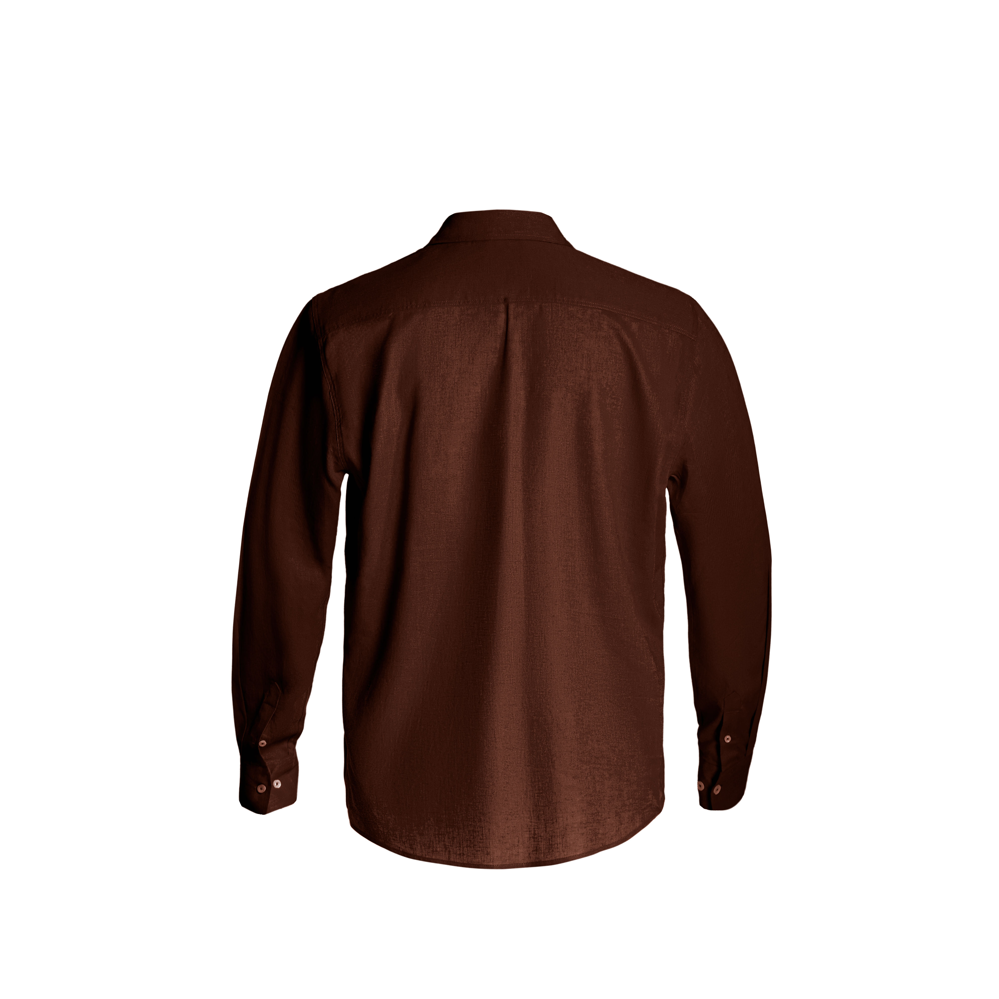 Brown Linen Shirt — 3