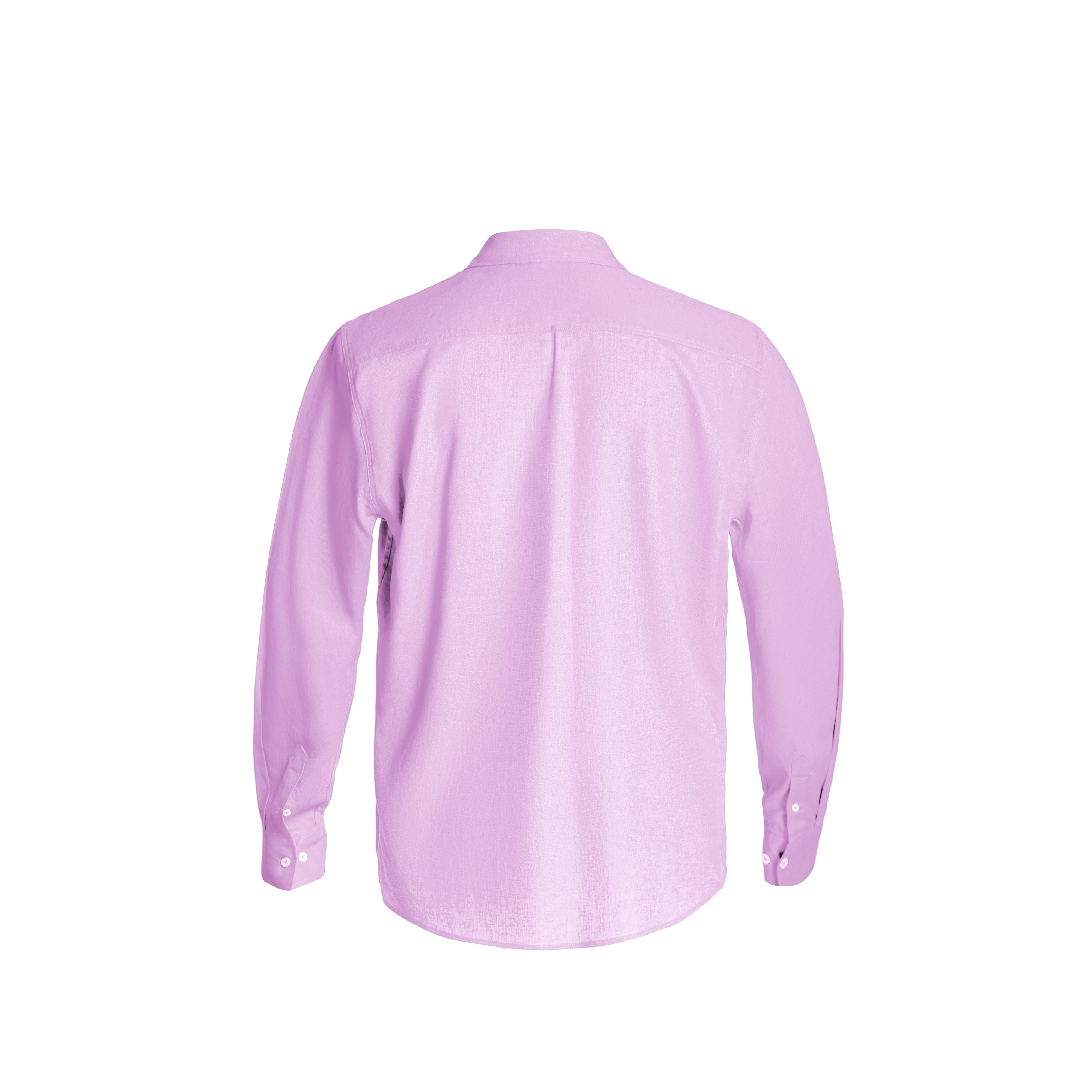 Baby Pink Linen Shirt — 3
