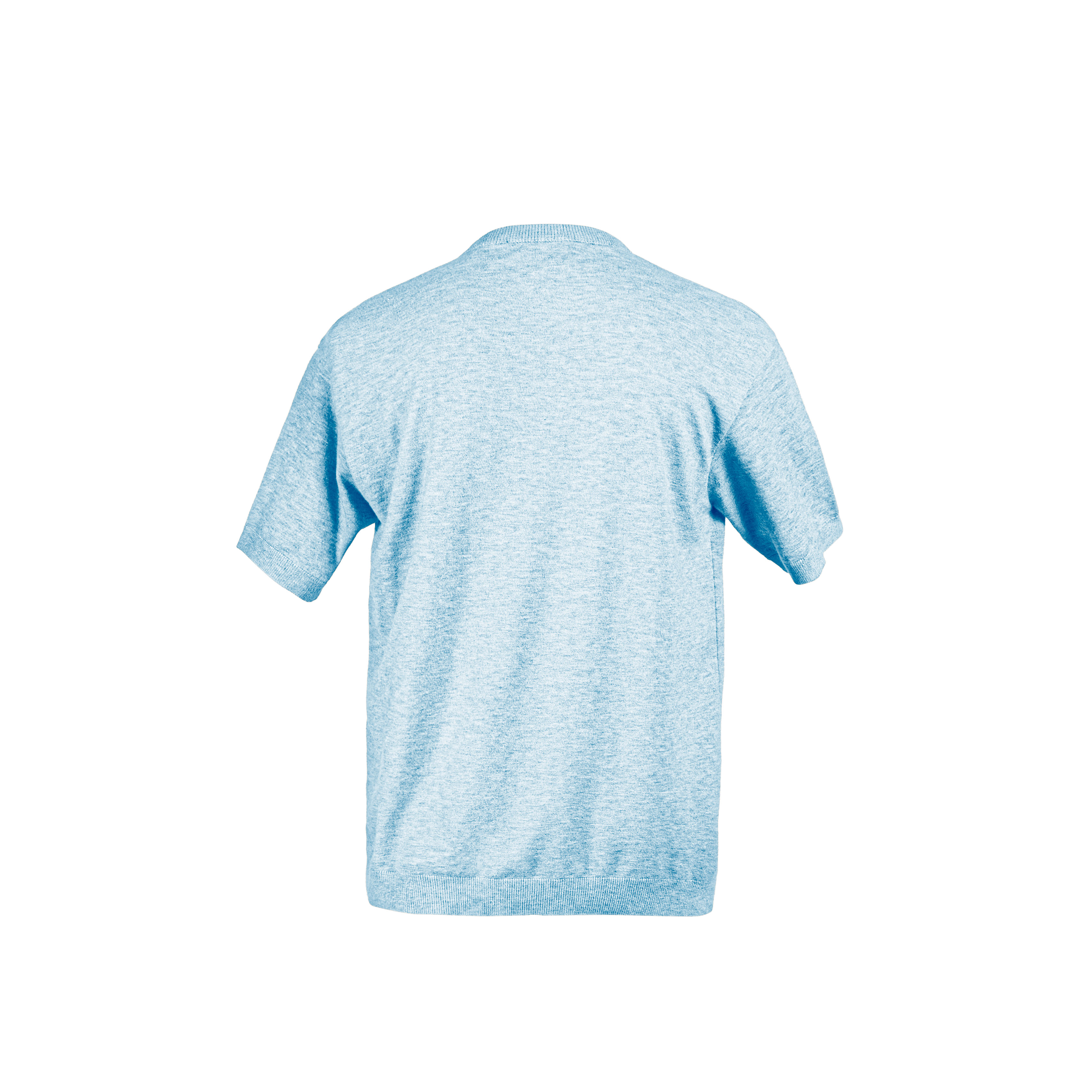 Baby Blue Knitted Round-Neck — 2