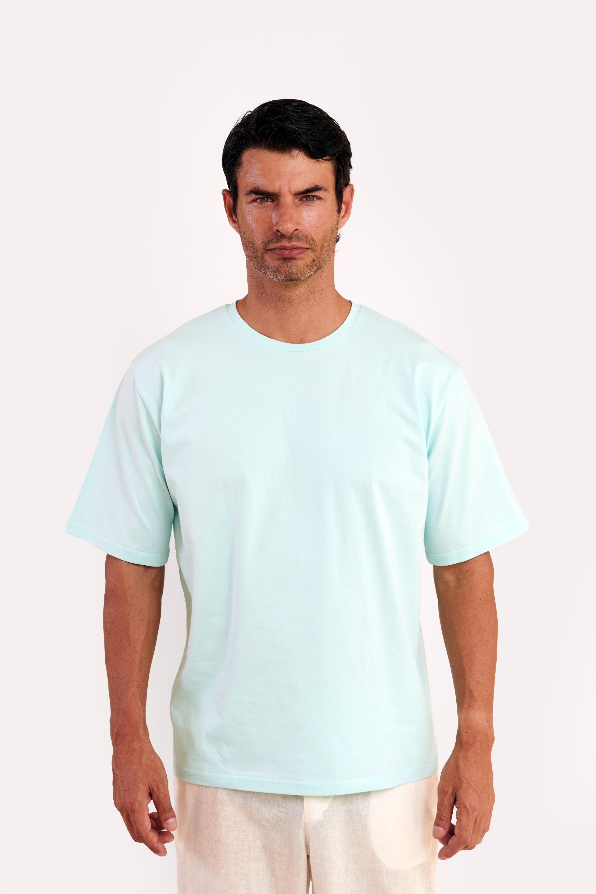 Ocean Mint Crewneck Tee — 2