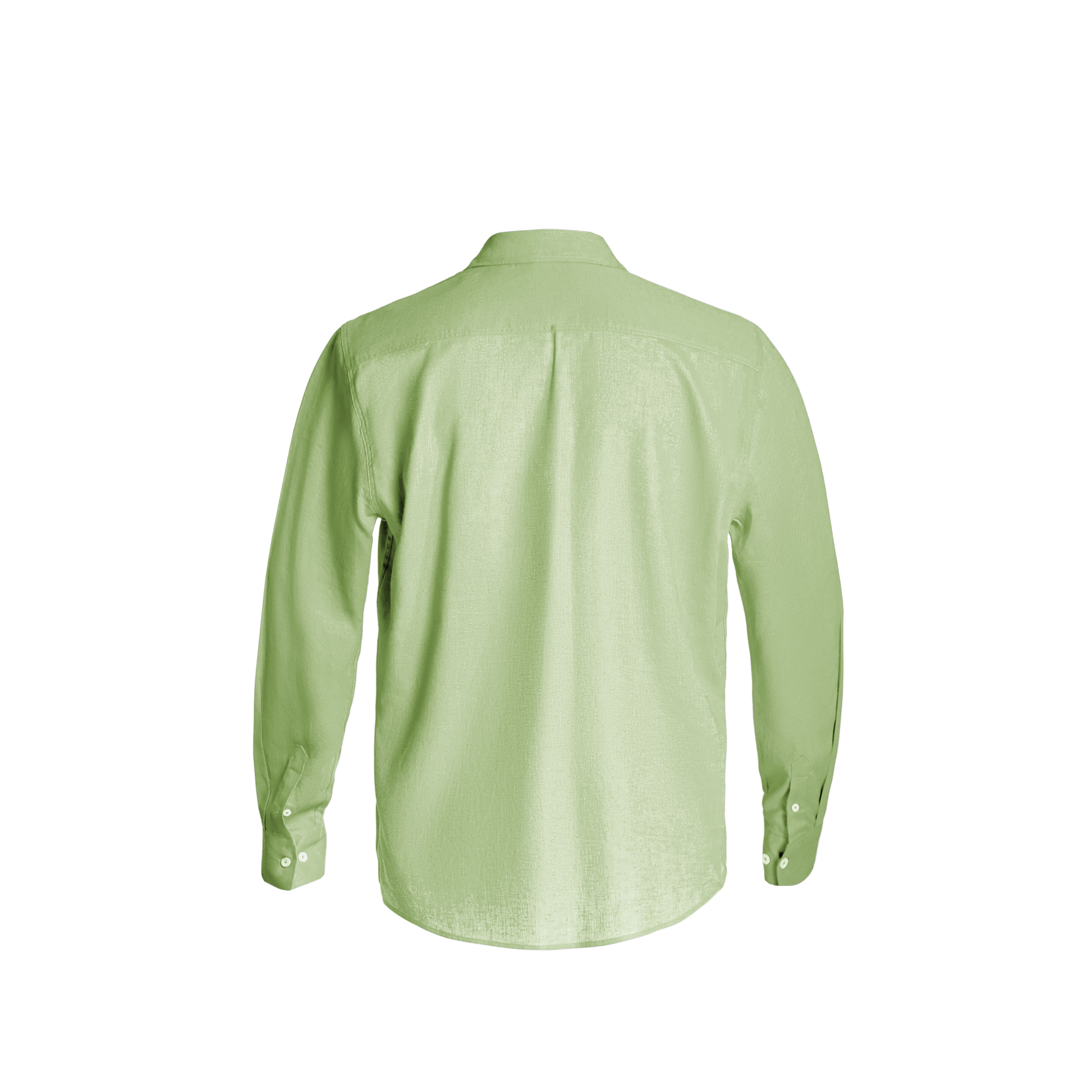 Mint Linen Shirt — 2