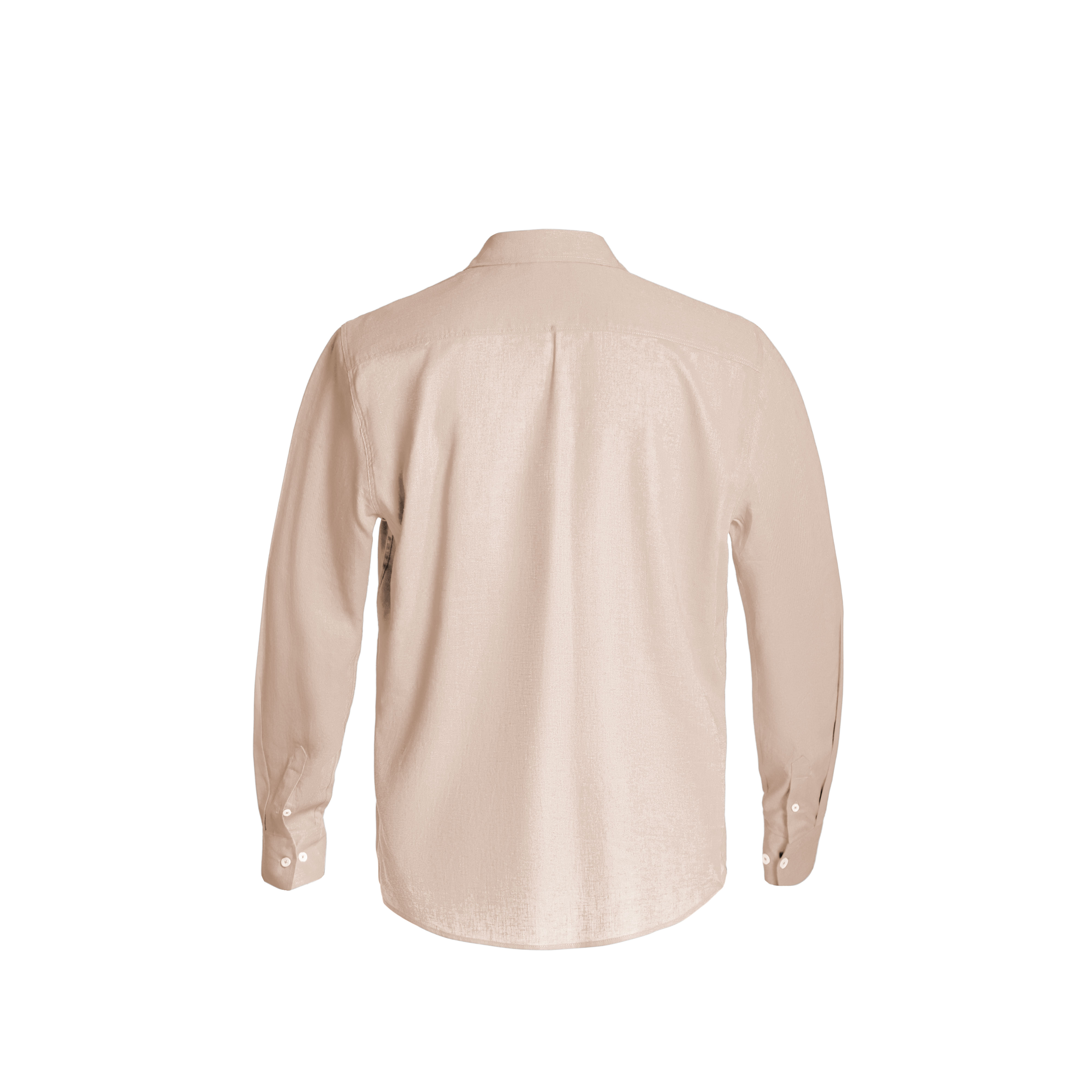 Beige Linen Shirt — 3