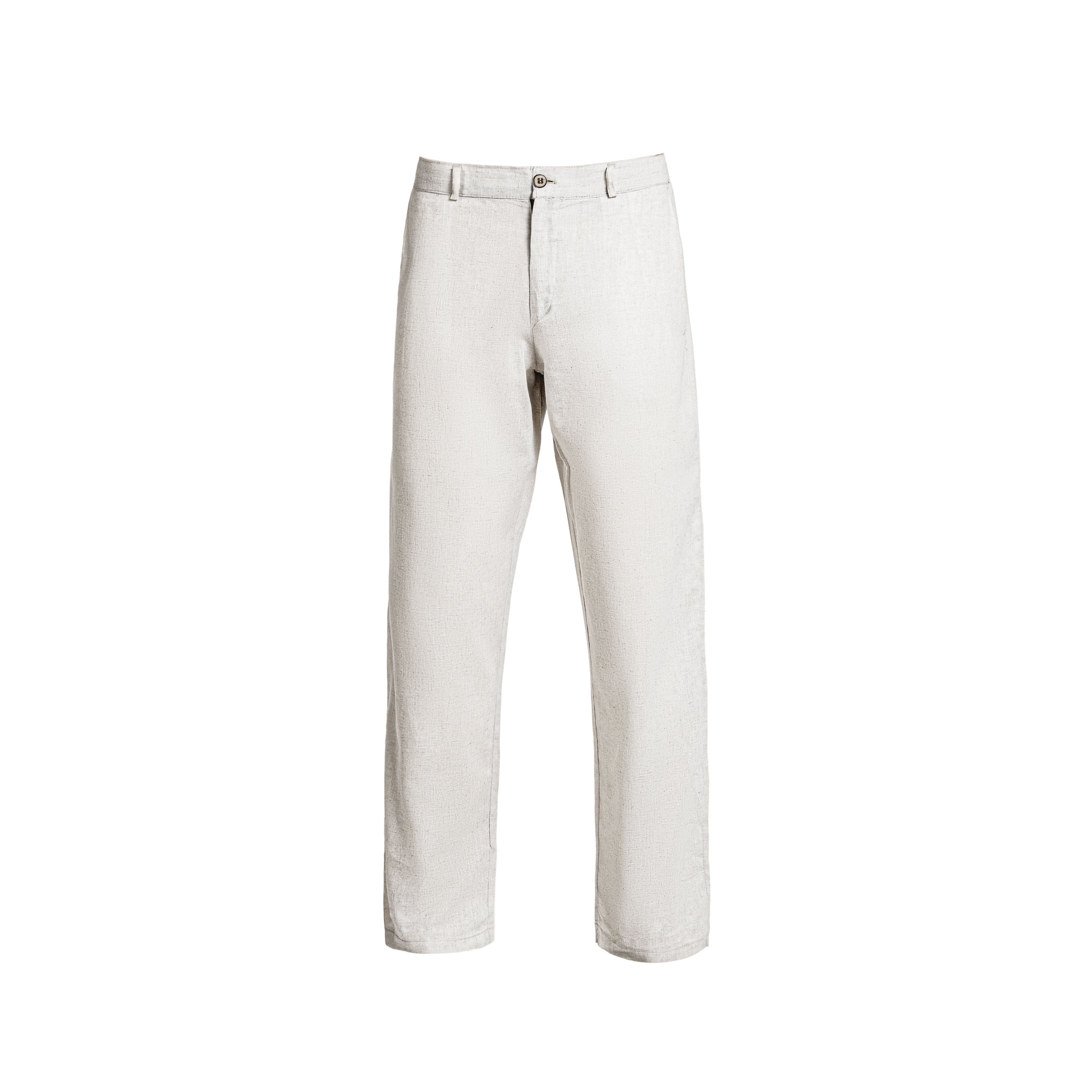 White Linen Pants — 1
