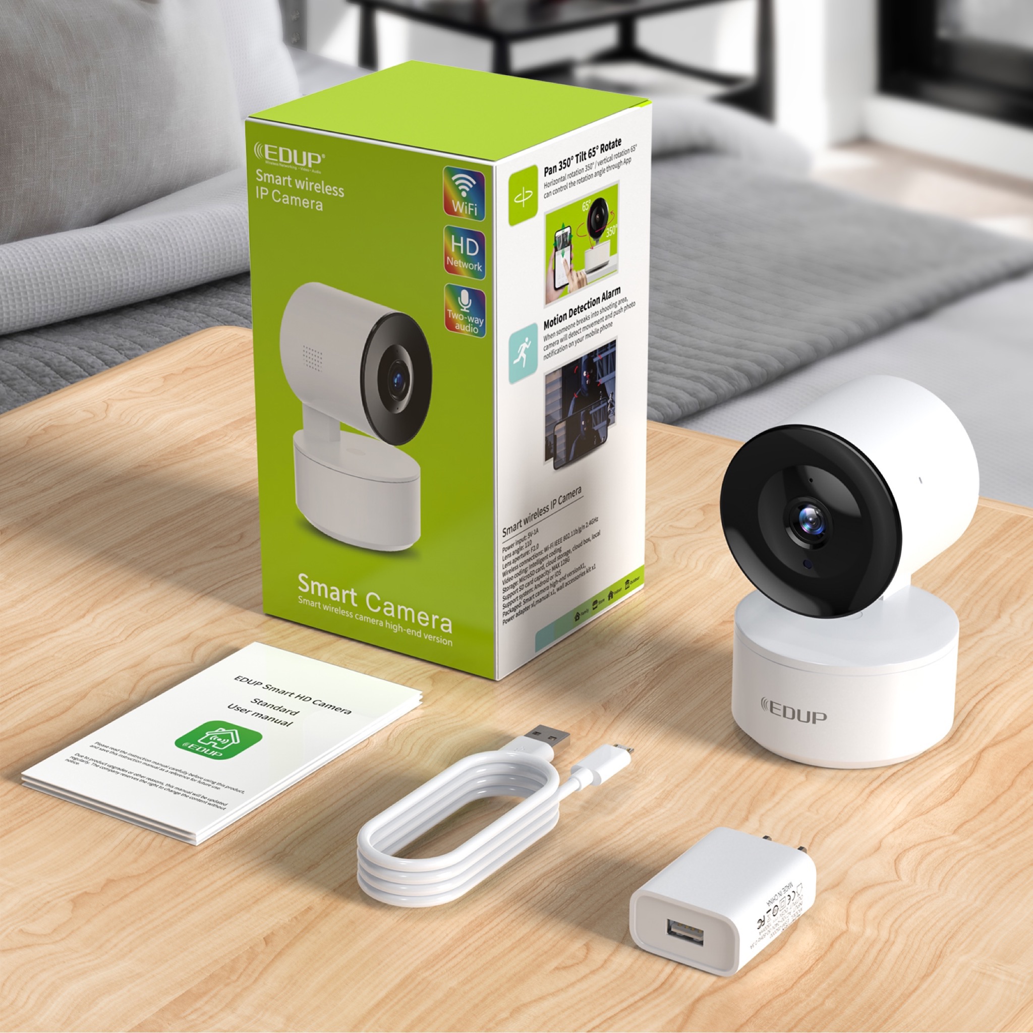 كاميرا مراقبة منزلية ذكية لاسلكية