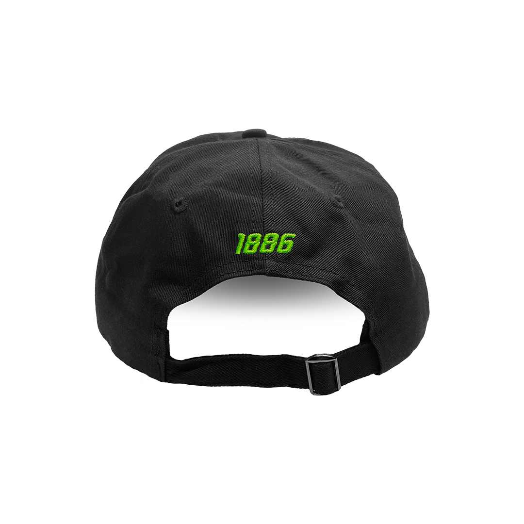 1886 LOGO CAP - BLACK