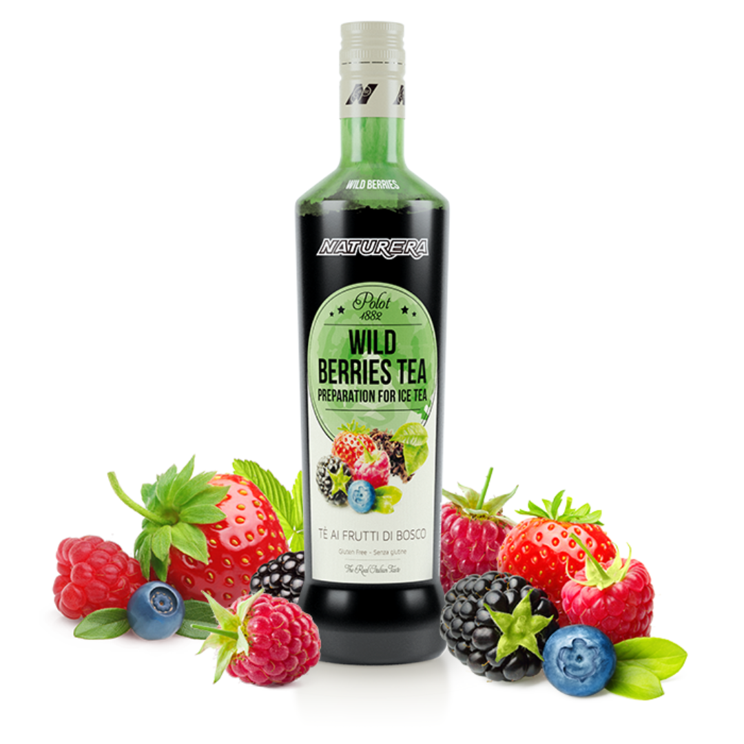 Mixed Berry Ice Tea Syrup 700ml | NATURERA