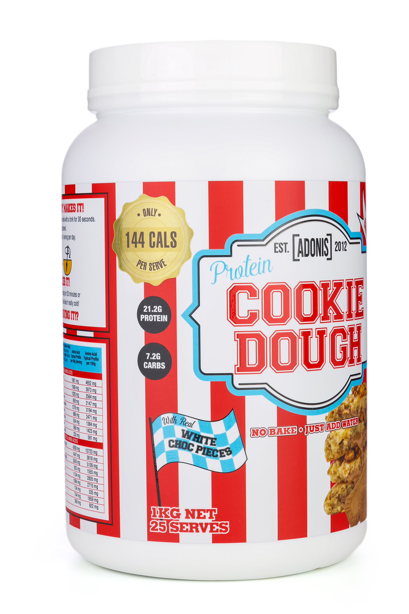 بروتين كوكي دو - كارميل - Caramelised Cookie 1KG
