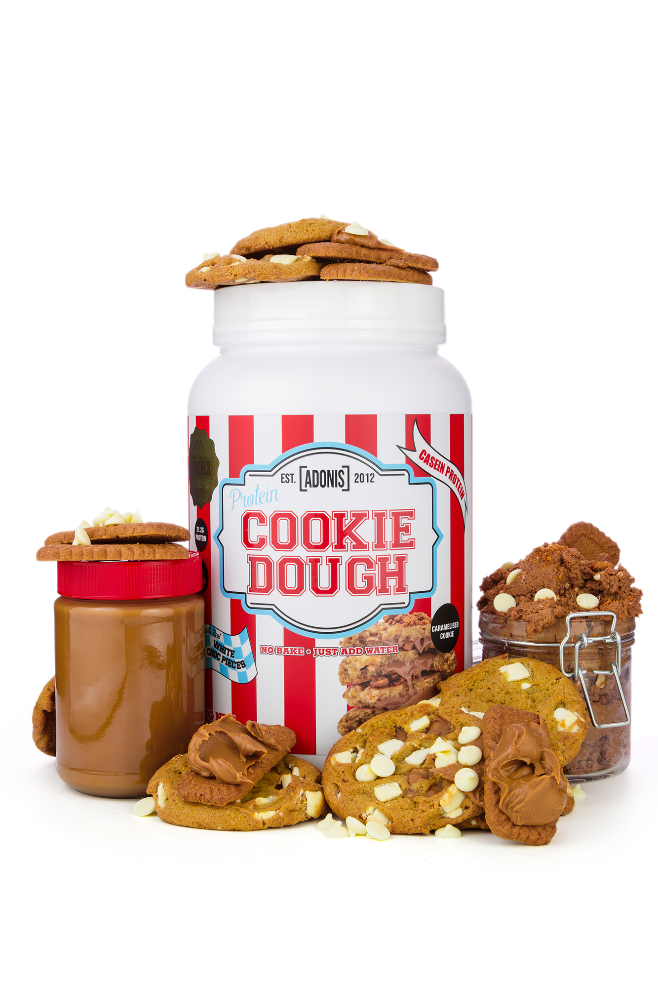 بروتين كوكي دو - كارميل - Caramelised Cookie 1KG