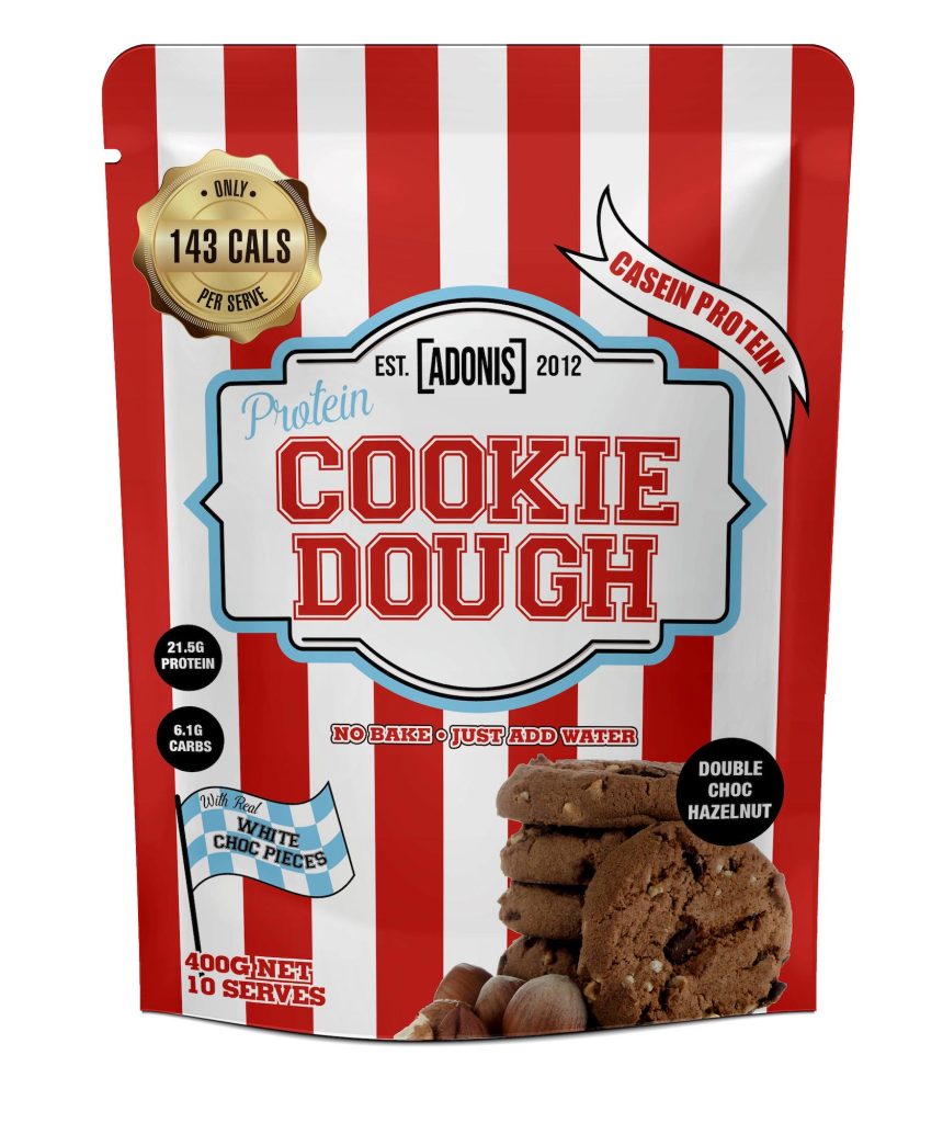 بروتين كوكي دو - دبل شوكلت وبندق - Double Choc Hazelnut 400g