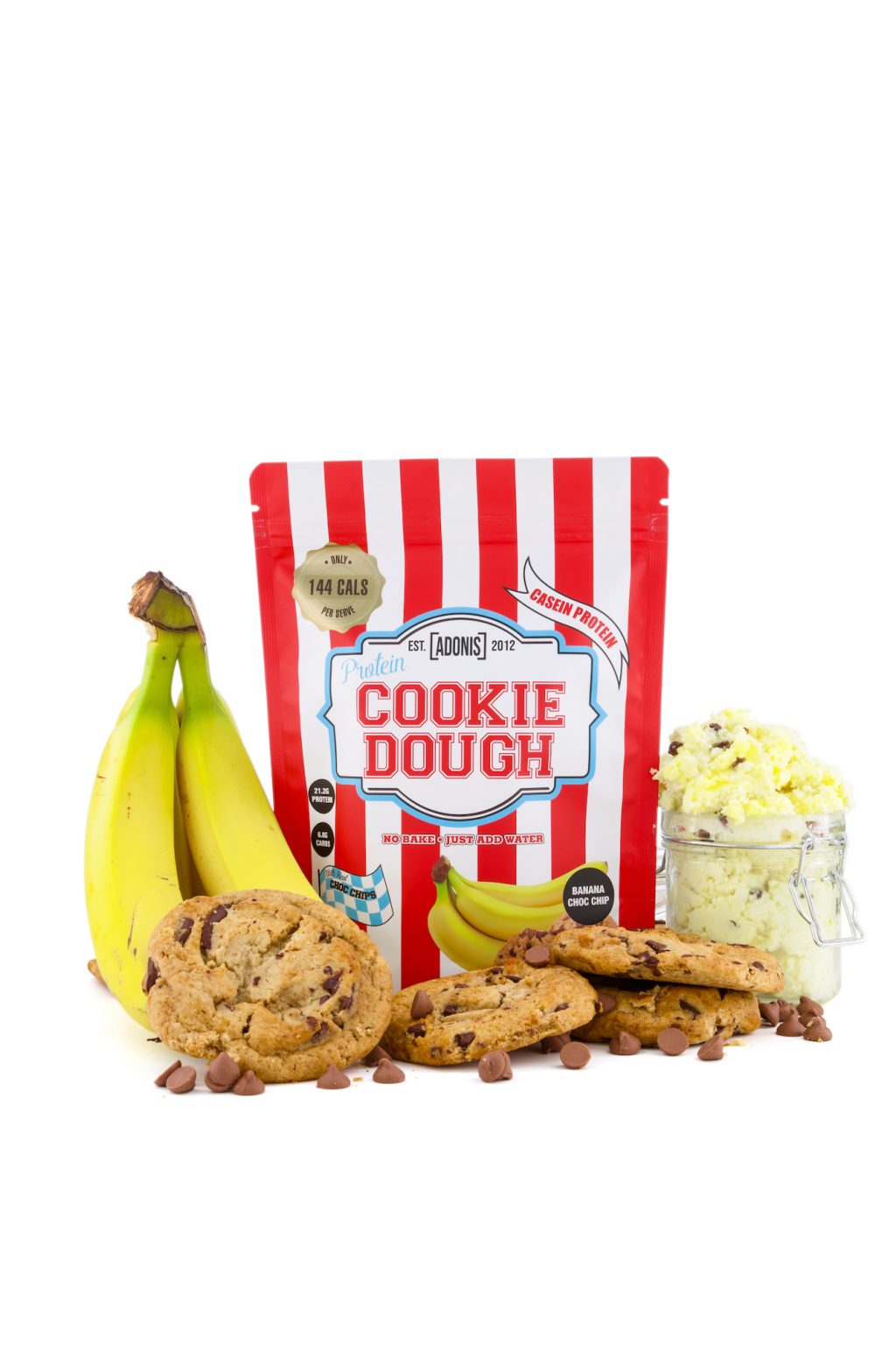 بروتين كوكيز شوكلت شيب موز - Banana Choc Chip 400g