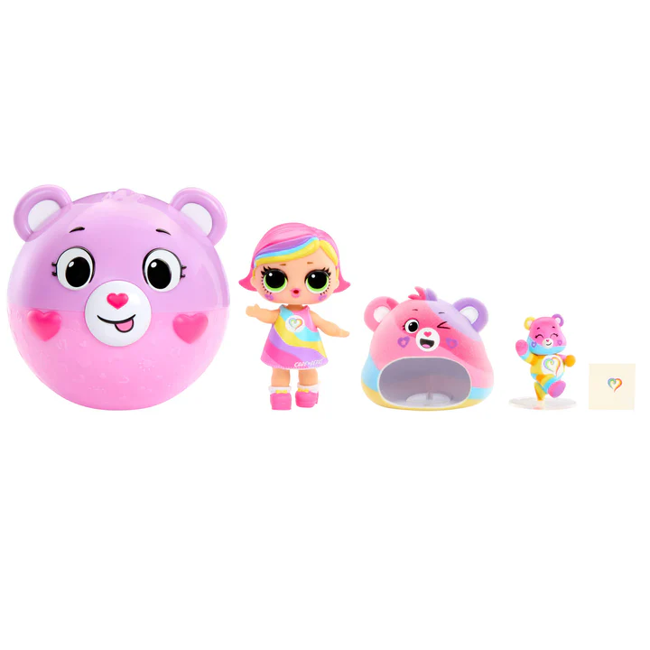 Dolls, containers, and adorable creature toys