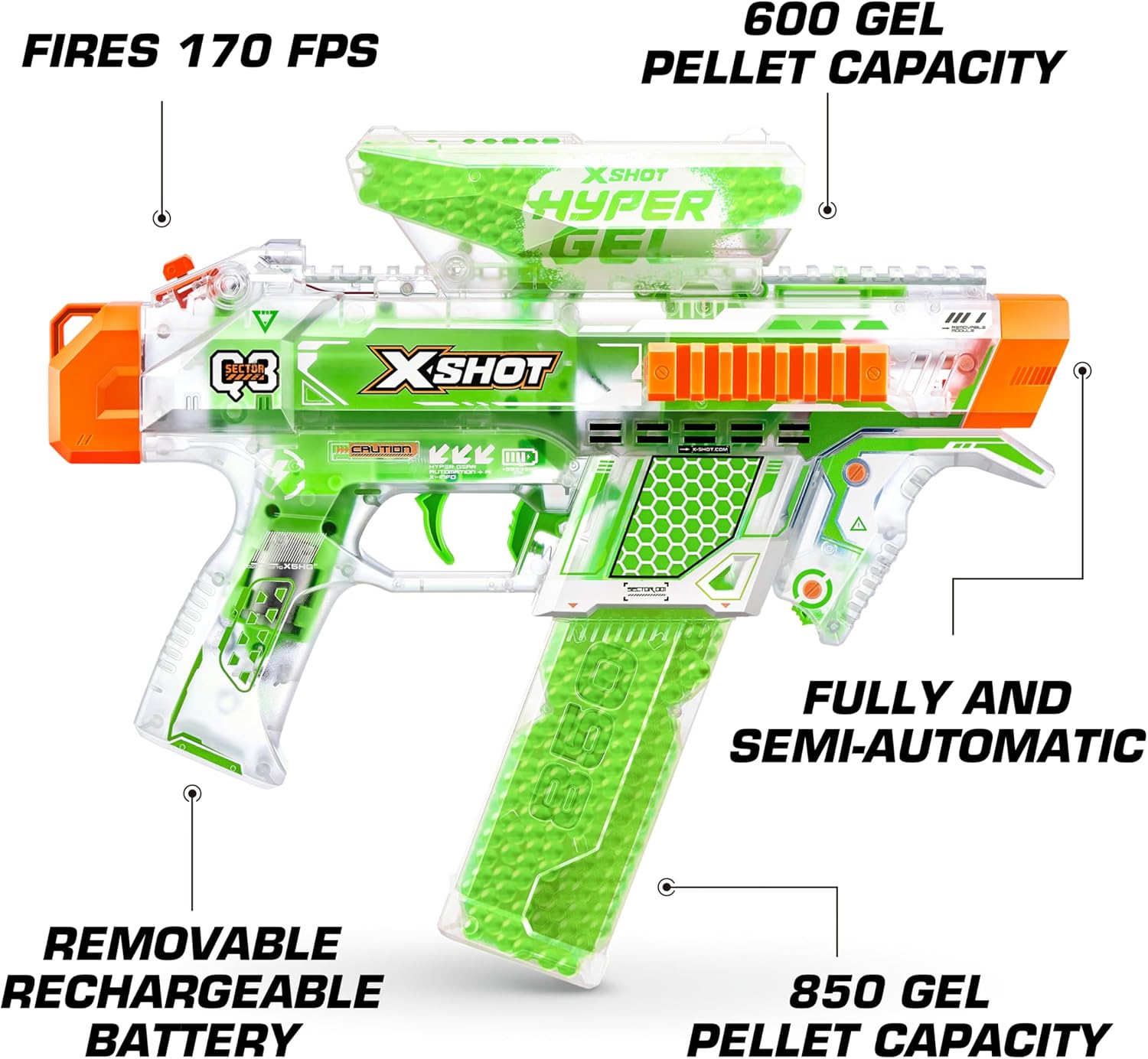 X-Shot | Hyper Gel Glow in the Dark