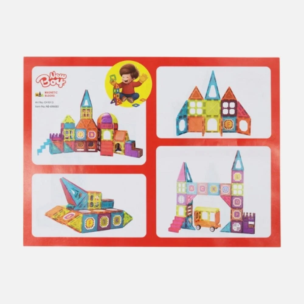 Distinctive colorful building block toy set