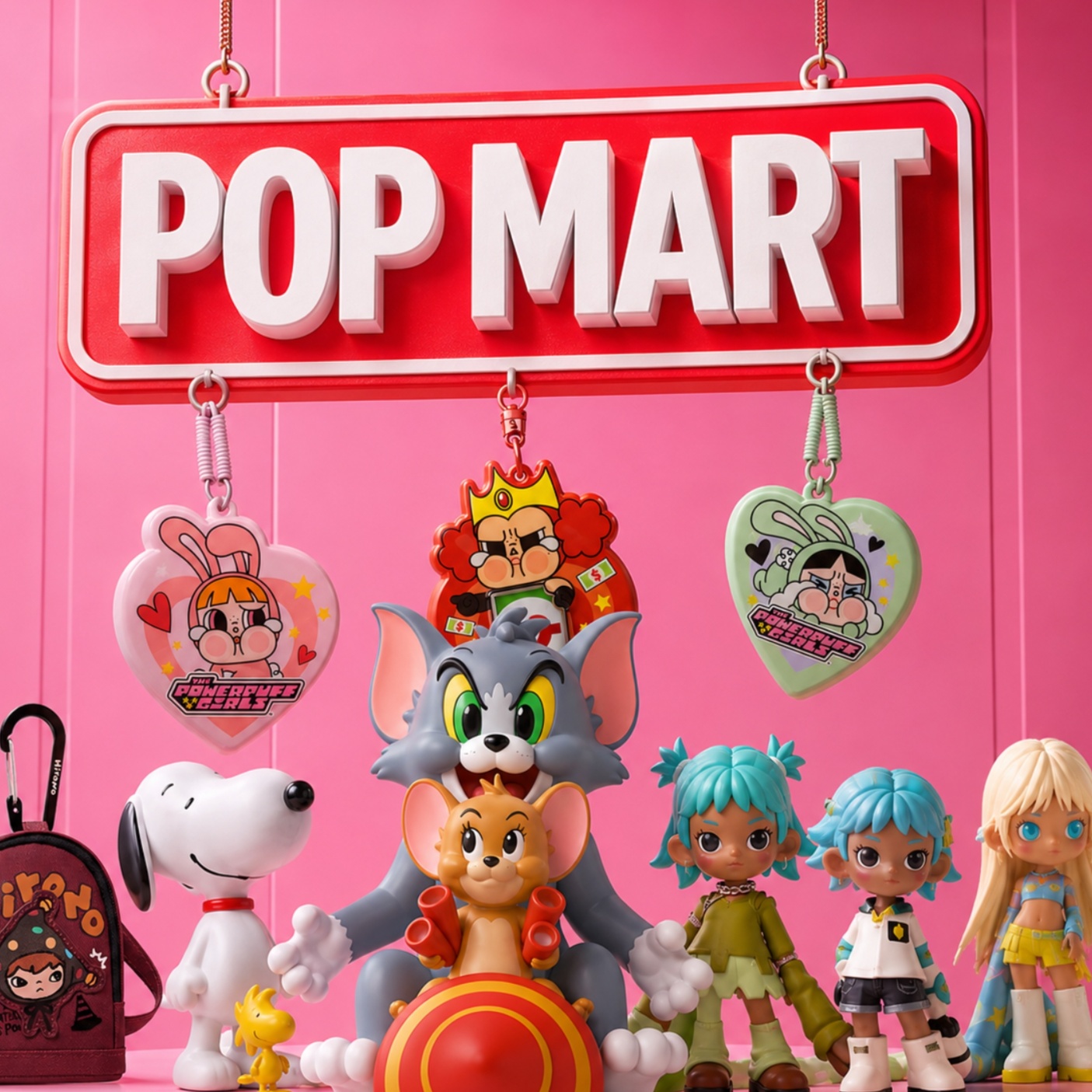 Original POP MART toys and collectible figures at Hikids