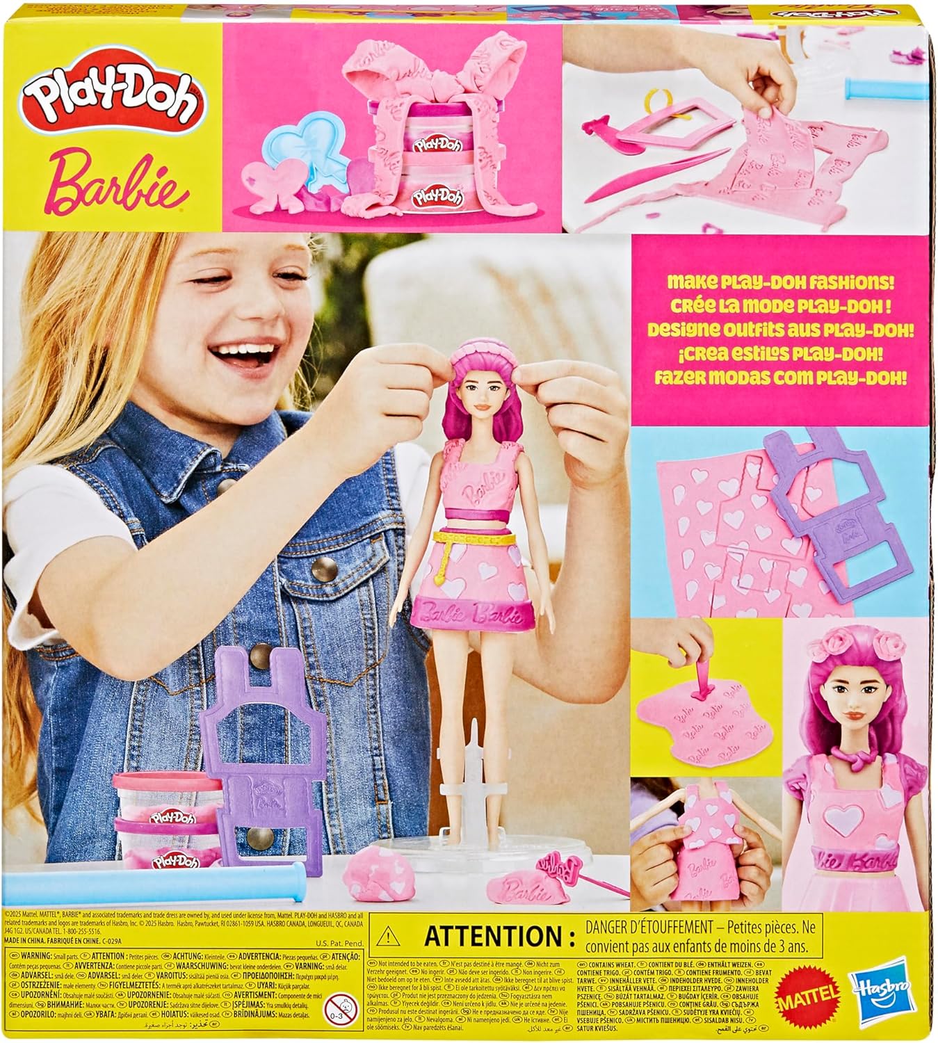 Additional touches on Barbie's outfit