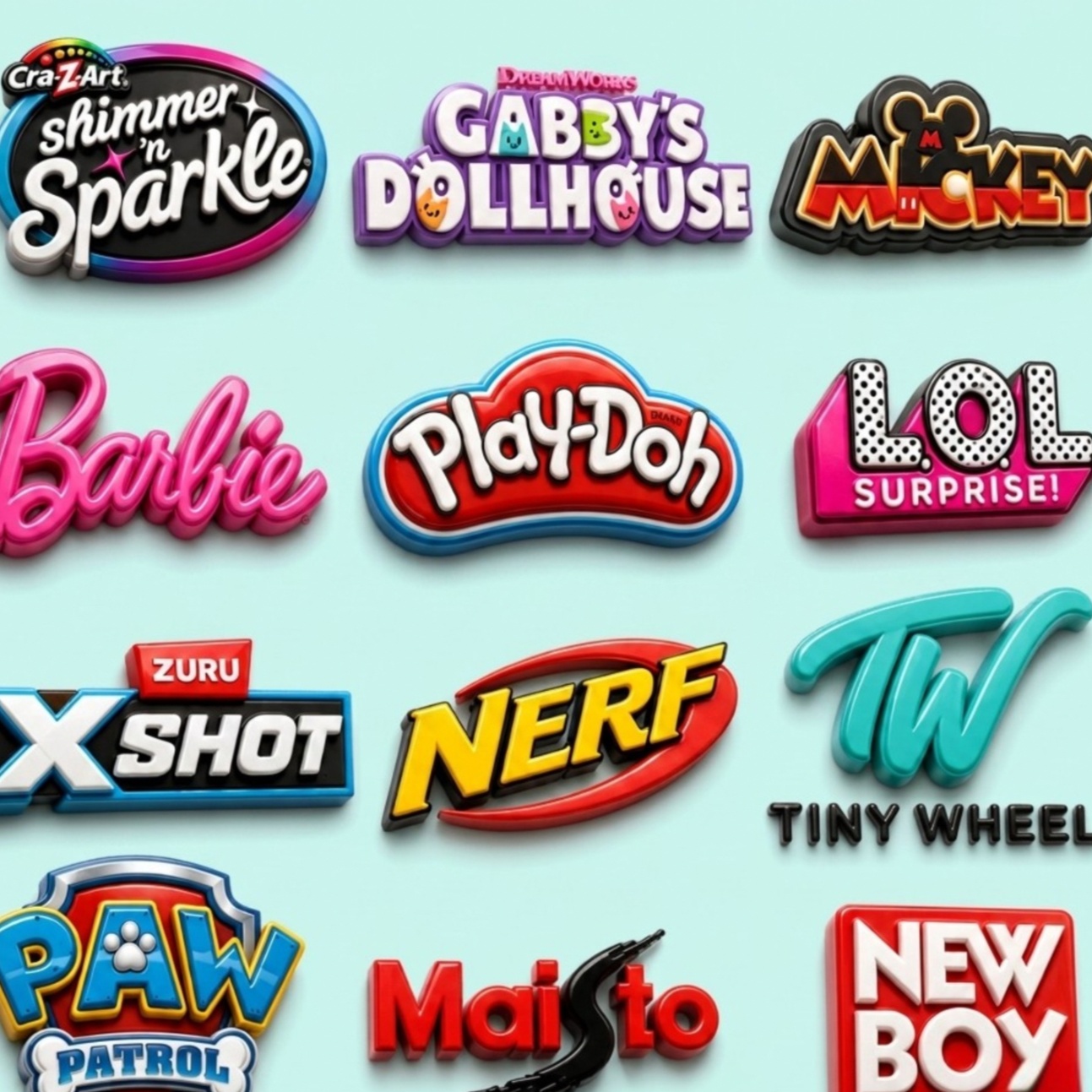 Toys and kids products organized by brand at Hikids