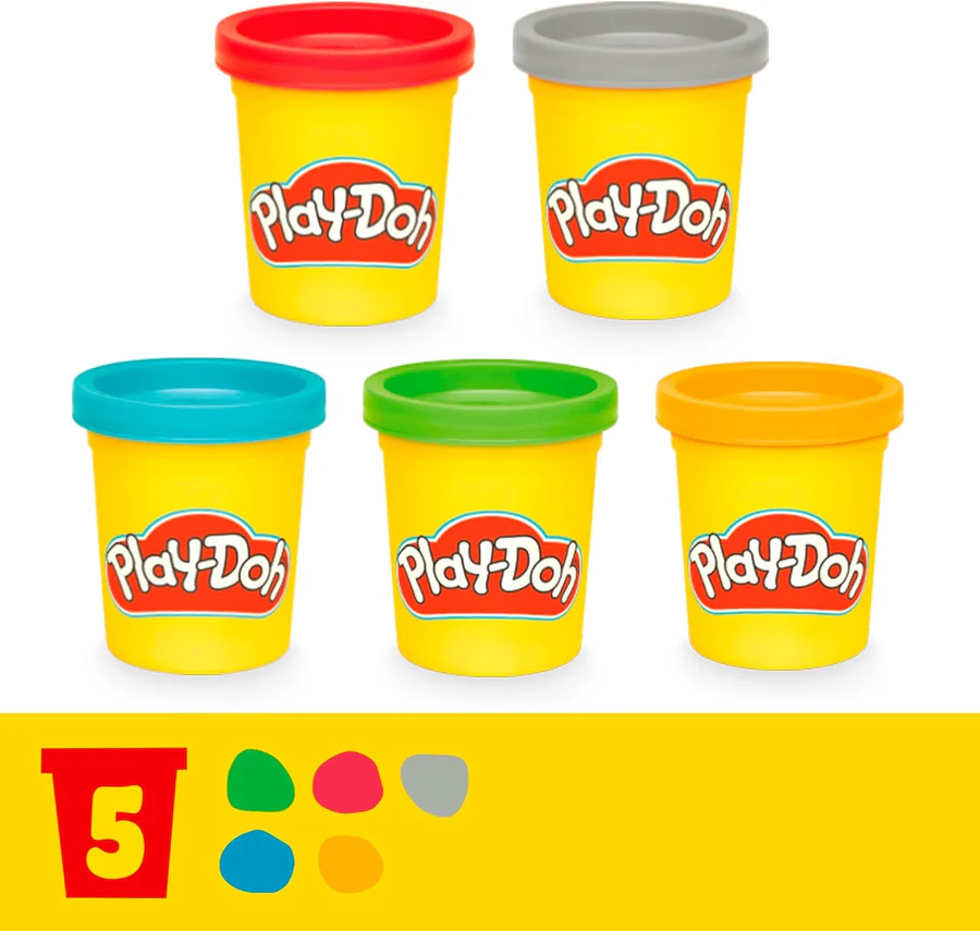 Child cutting Play-Doh with tool