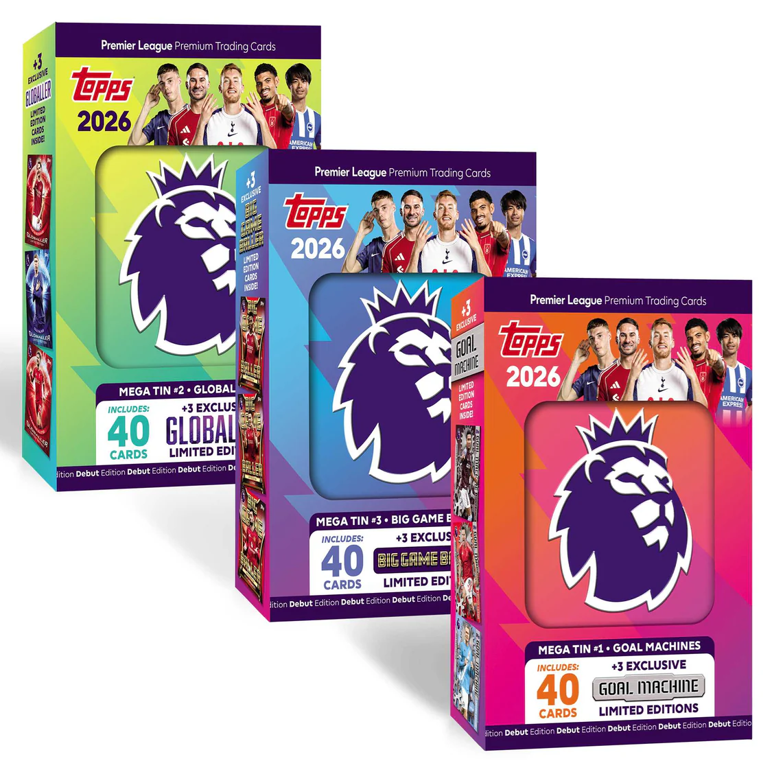 Premier League Trading Card Box for 2026 Season