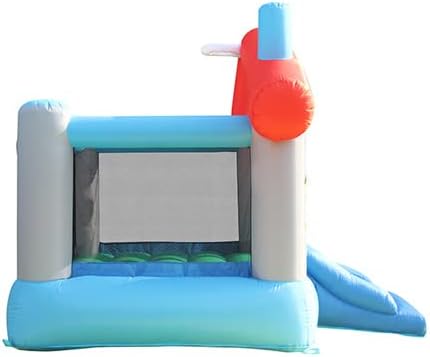 Colorful inflatable model of children's fun house